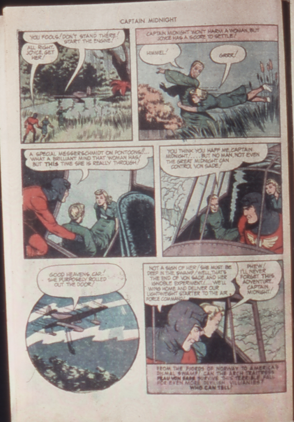 Read online Captain Midnight (1942) comic -  Issue #21 - 12