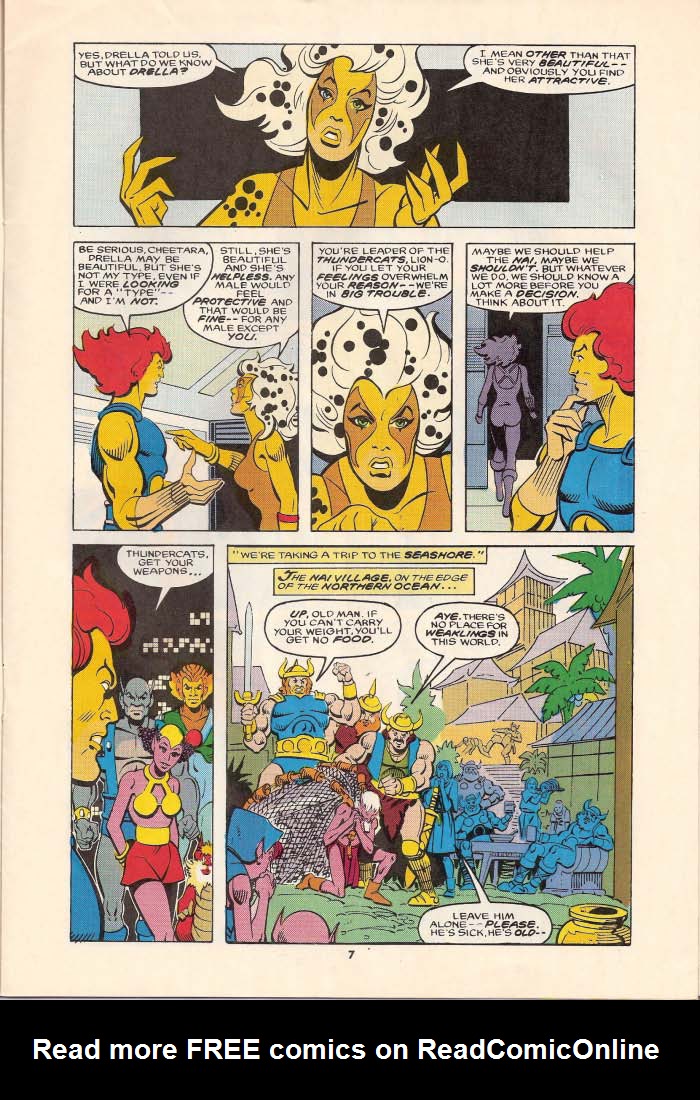 Read online ThunderCats (1987) comic -  Issue #23 - 7