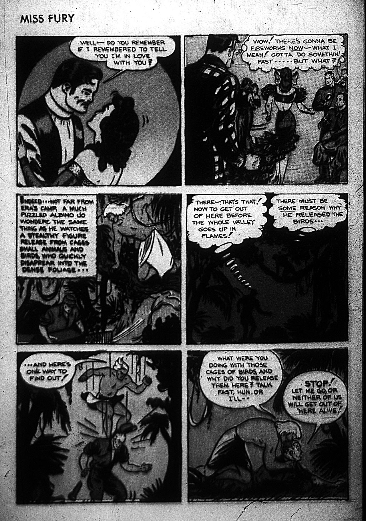 Read online Miss Fury (1942) comic -  Issue #4 - 13