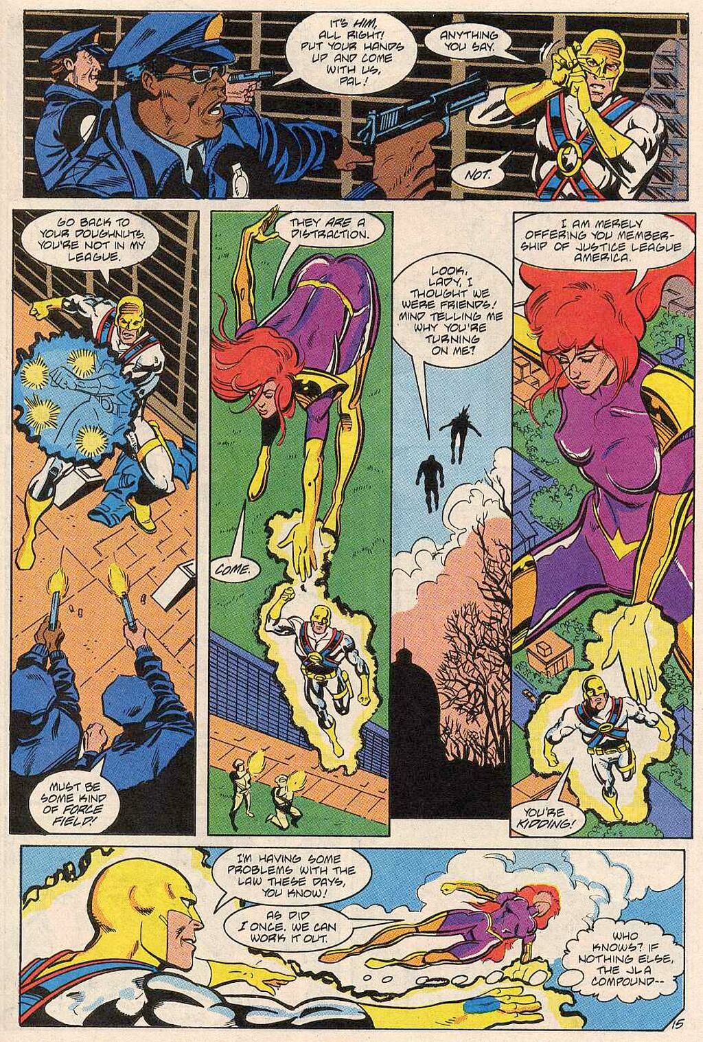 Read online Justice League America comic -  Issue #71 - 18