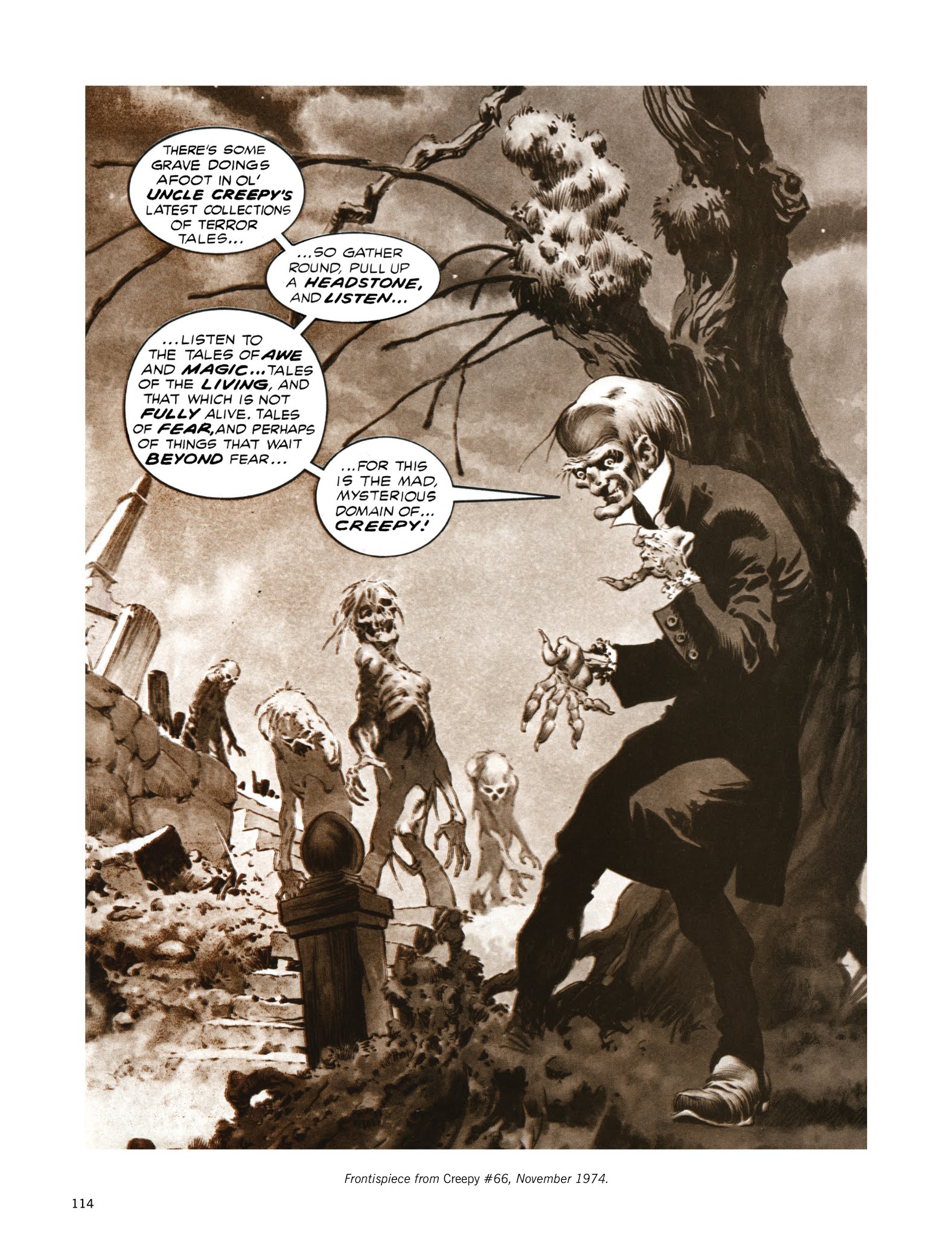 Read online Creepy Presents Bernie Wrightson comic -  Issue # TPB - 117