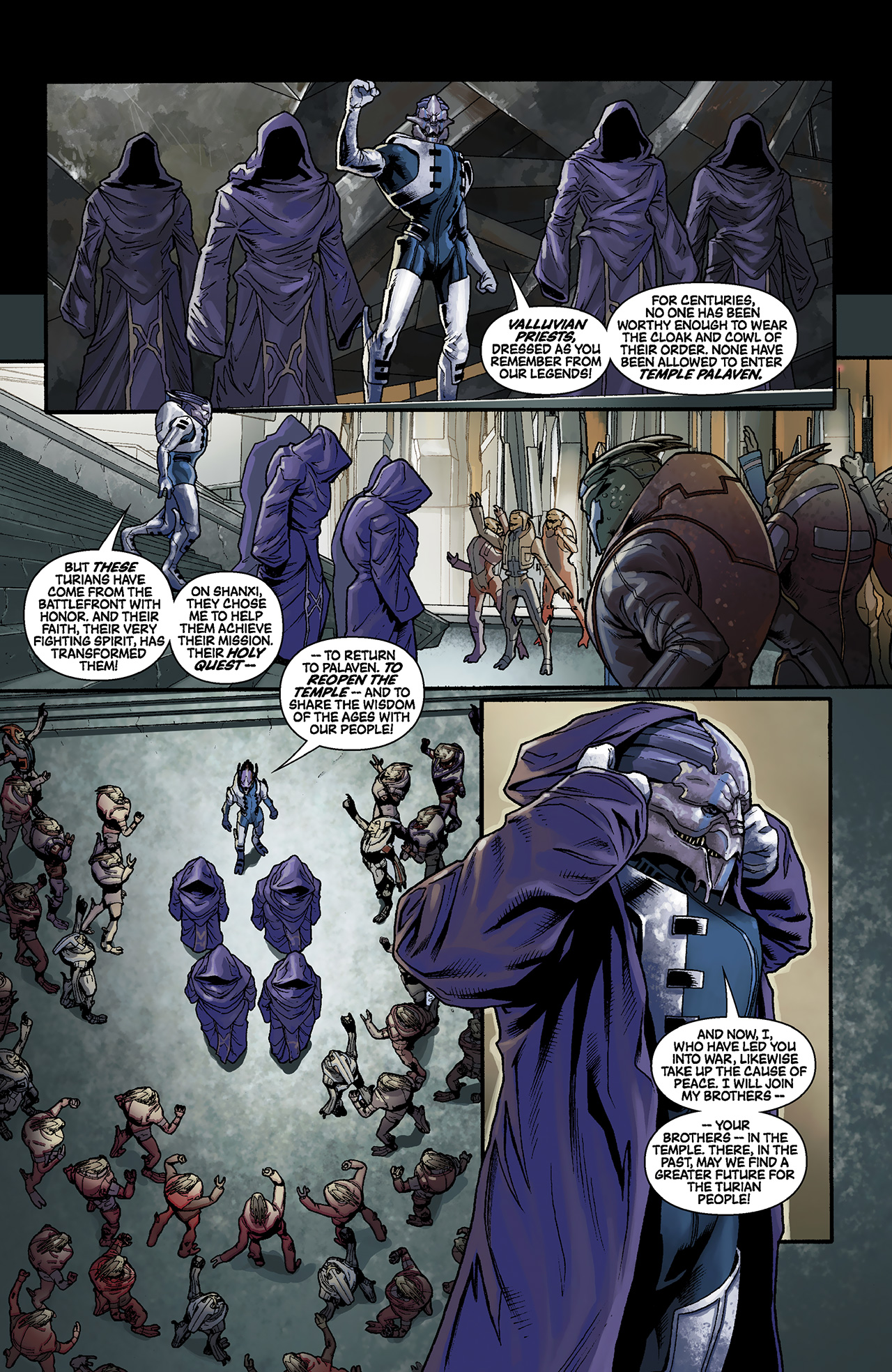 Read online Mass Effect: Evolution comic -  Issue #3 - 14