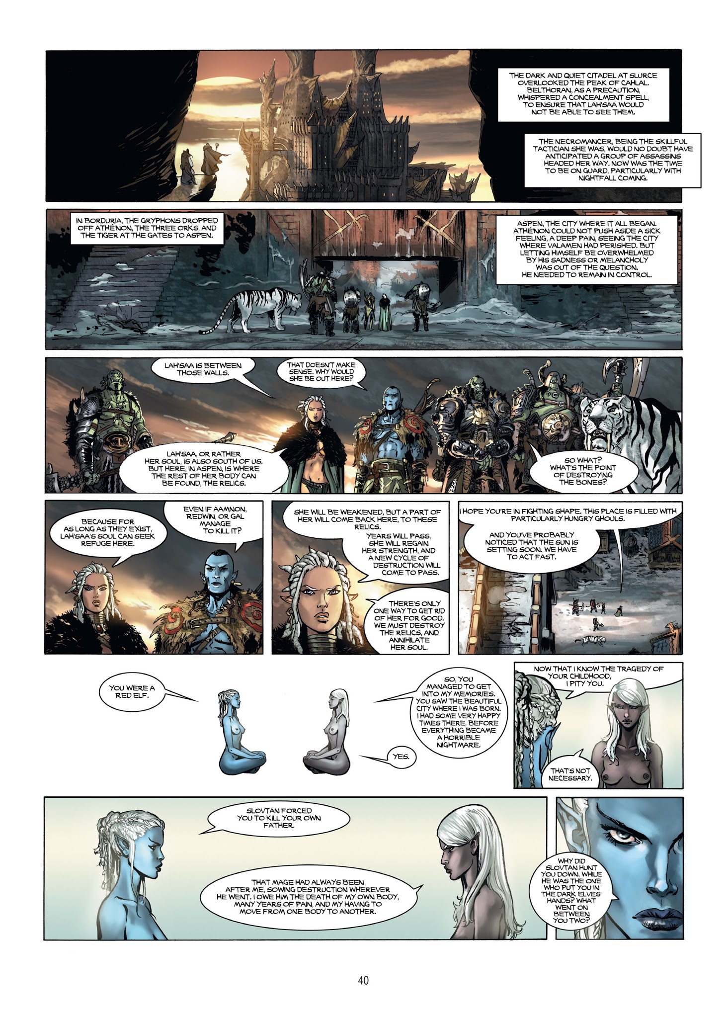 Read online Elves comic -  Issue #16 - 39