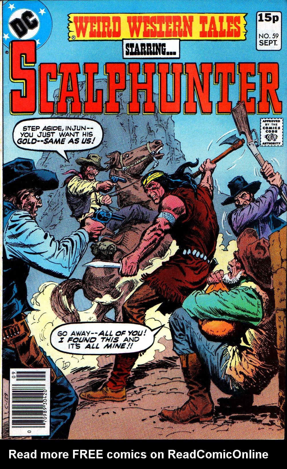 Read online Weird Western Tales (1972) comic -  Issue #59 - 1