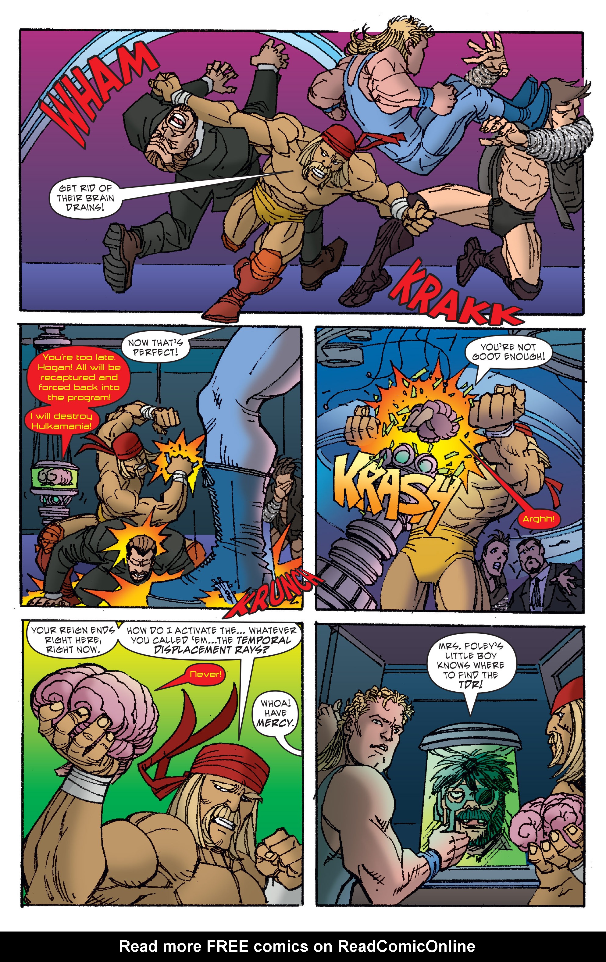 Read online WWE Superstars comic -  Issue #12 - 14