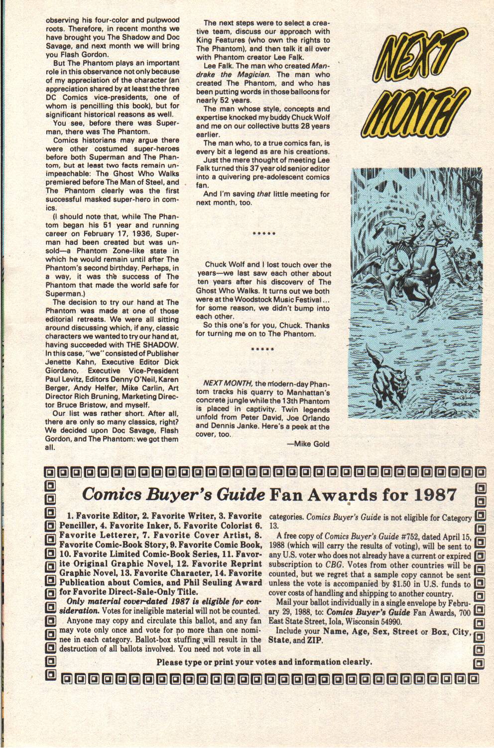Read online The Phantom (1988) comic -  Issue #1 - 32