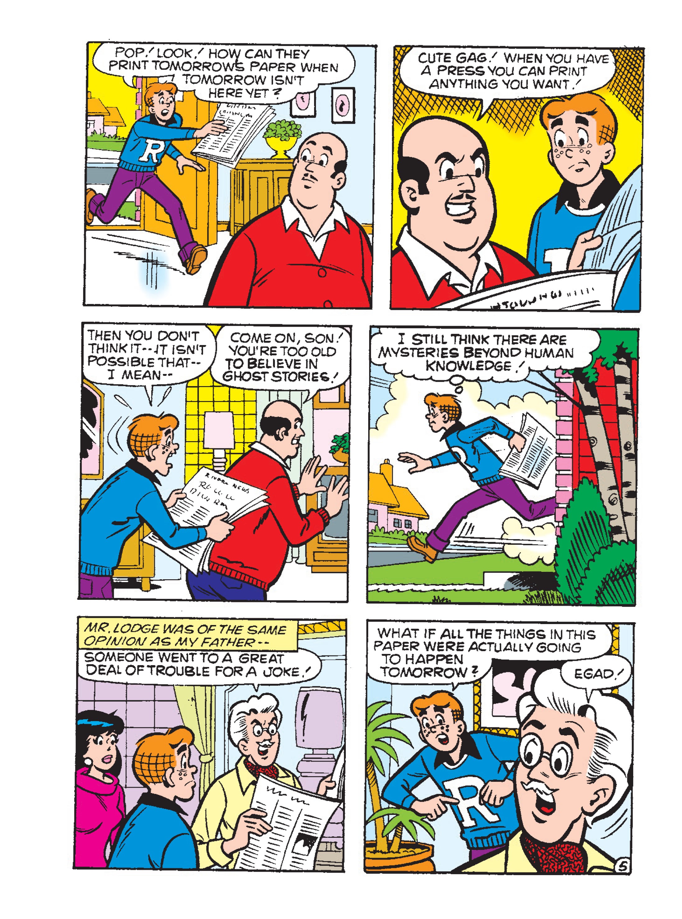 Read online Archie's Double Digest Magazine comic -  Issue #303 - 128