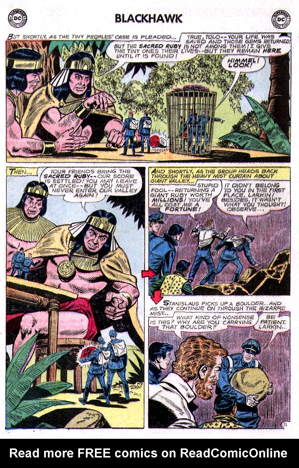 Read online Blackhawk (1957) comic -  Issue #193 - 29