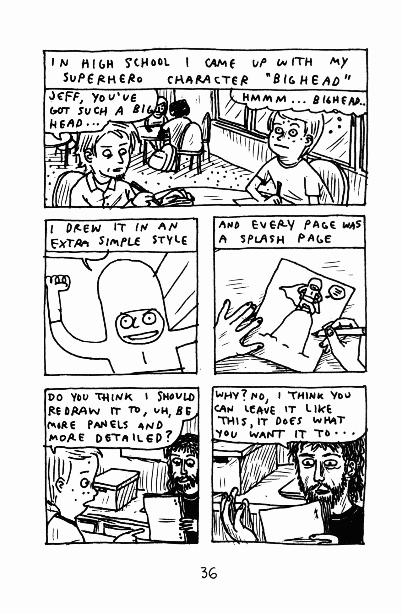 Read online Funny Misshapen Body: A Memoir comic -  Issue # TPB (Part 1) - 42