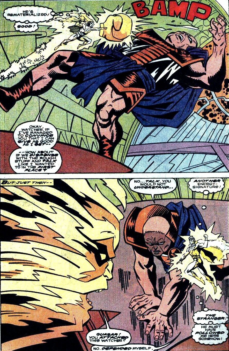 Read online Quasar comic -  Issue #15 - 20