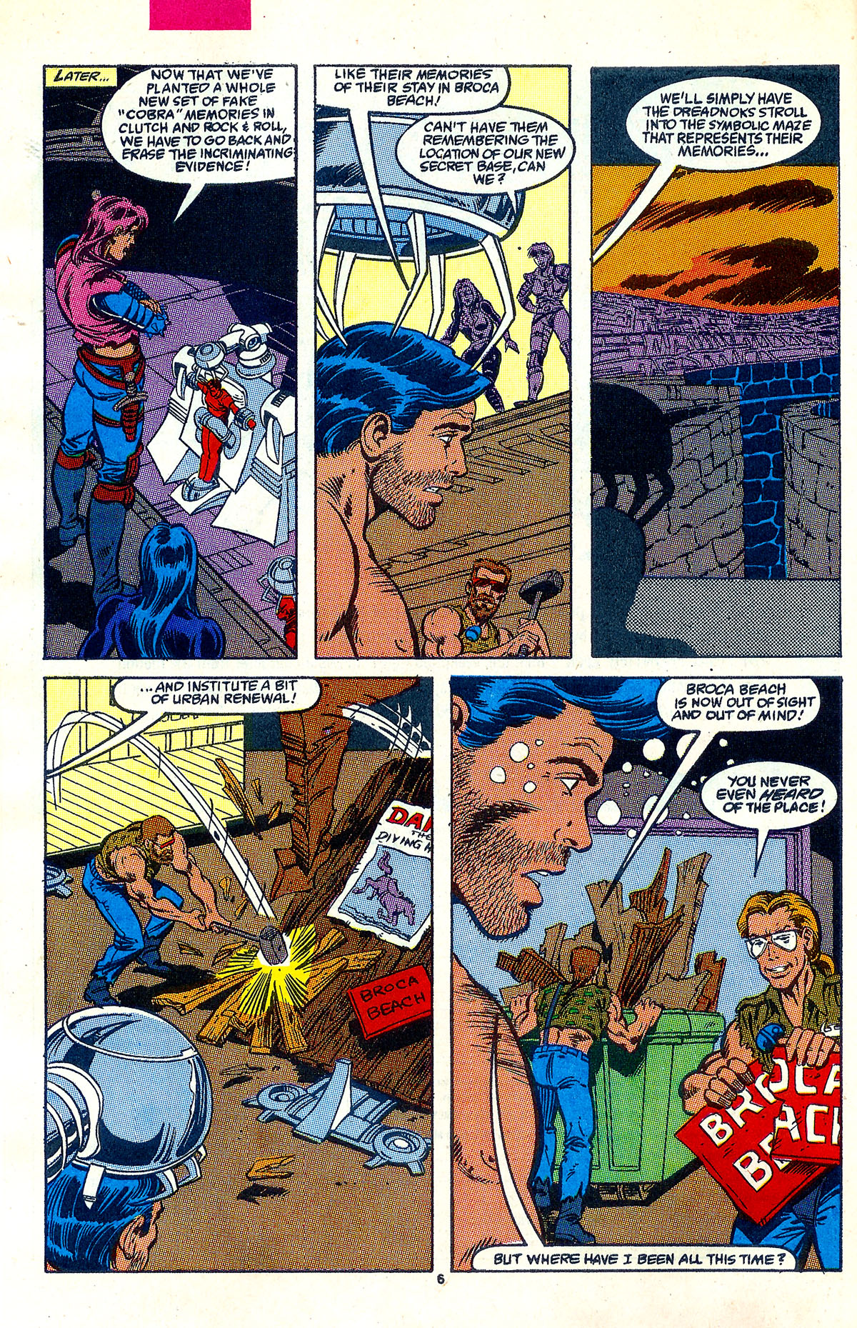 Read online G.I. Joe: A Real American Hero comic -  Issue #93 - 6