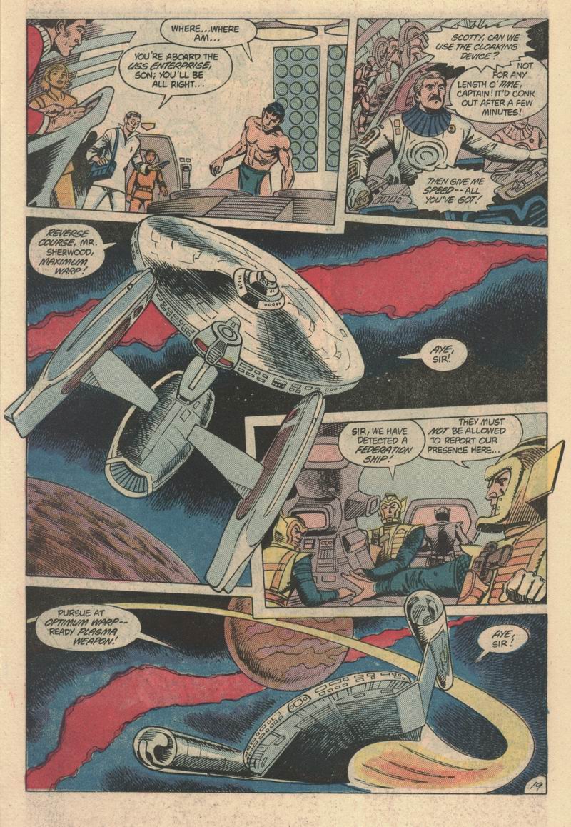 Read online Star Trek (1984) comic -  Issue #8 - 20
