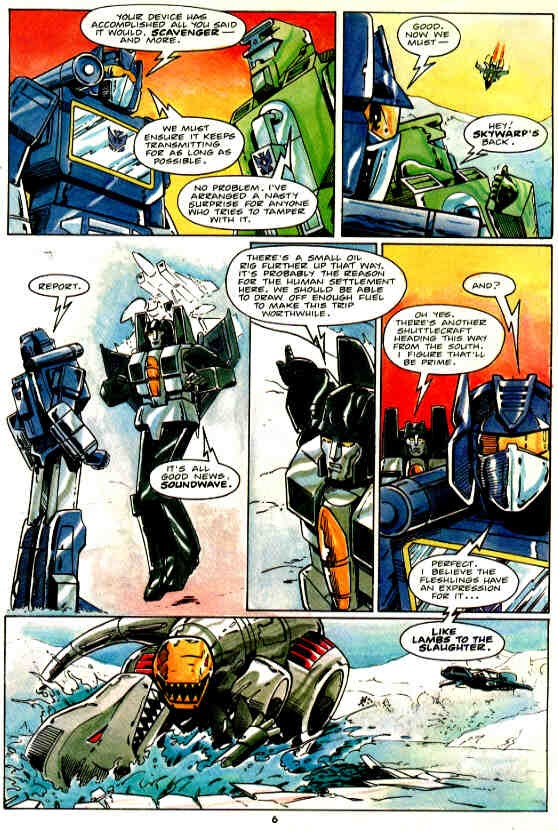 Read online The Transformers (UK) comic -  Issue #50 - 5