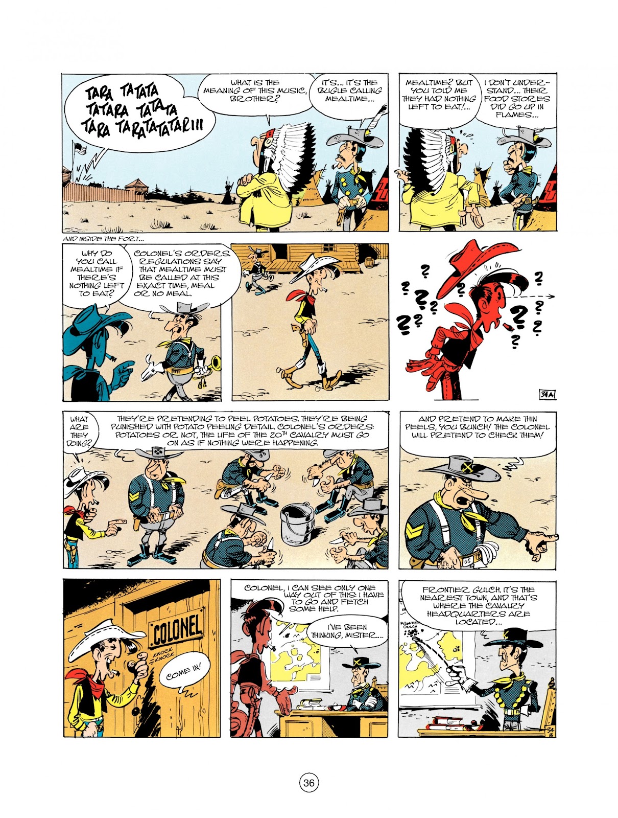 A Lucky Luke Adventure issue 21 - Page 36