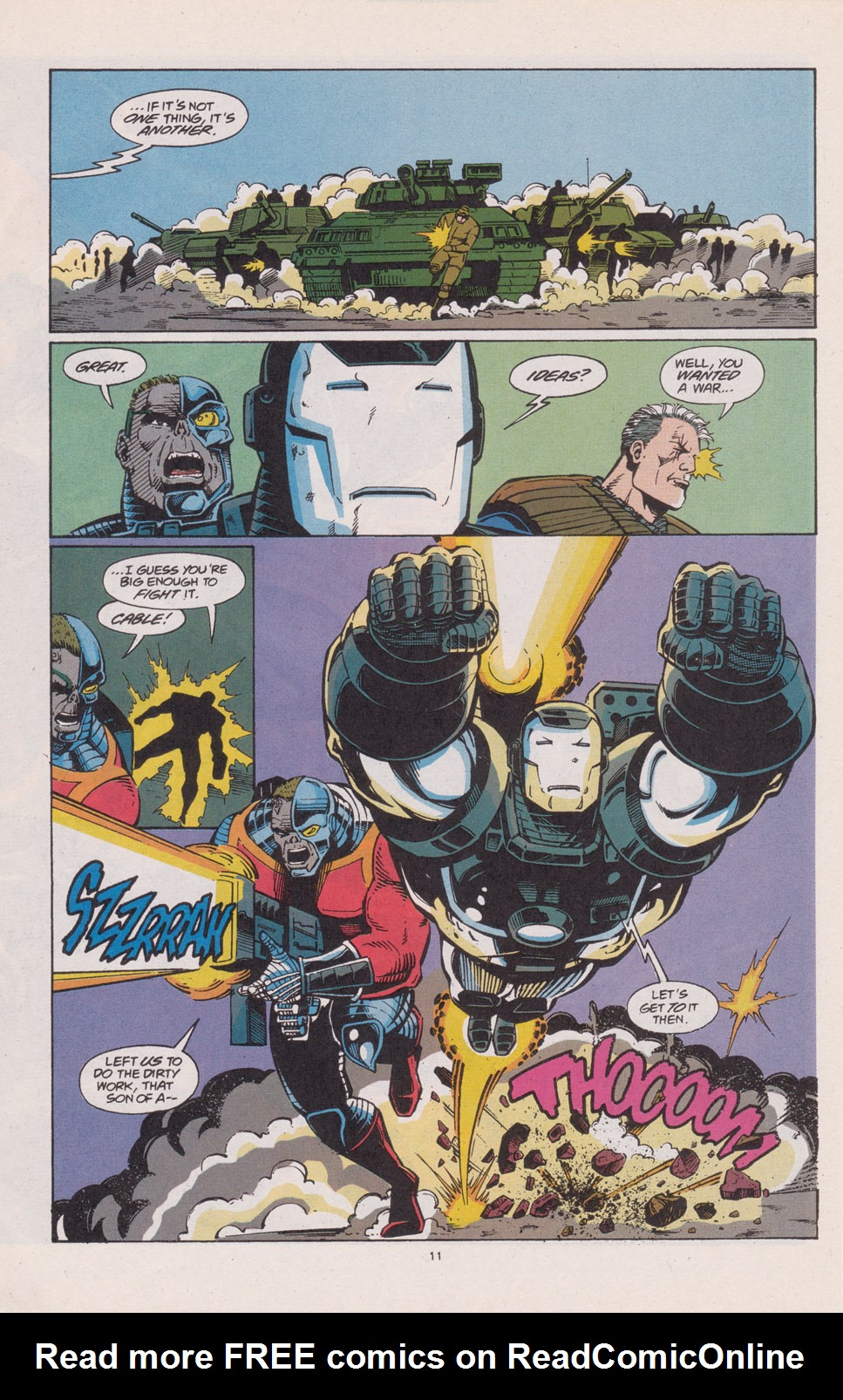 Read online War Machine (1994) comic -  Issue #2 - 8