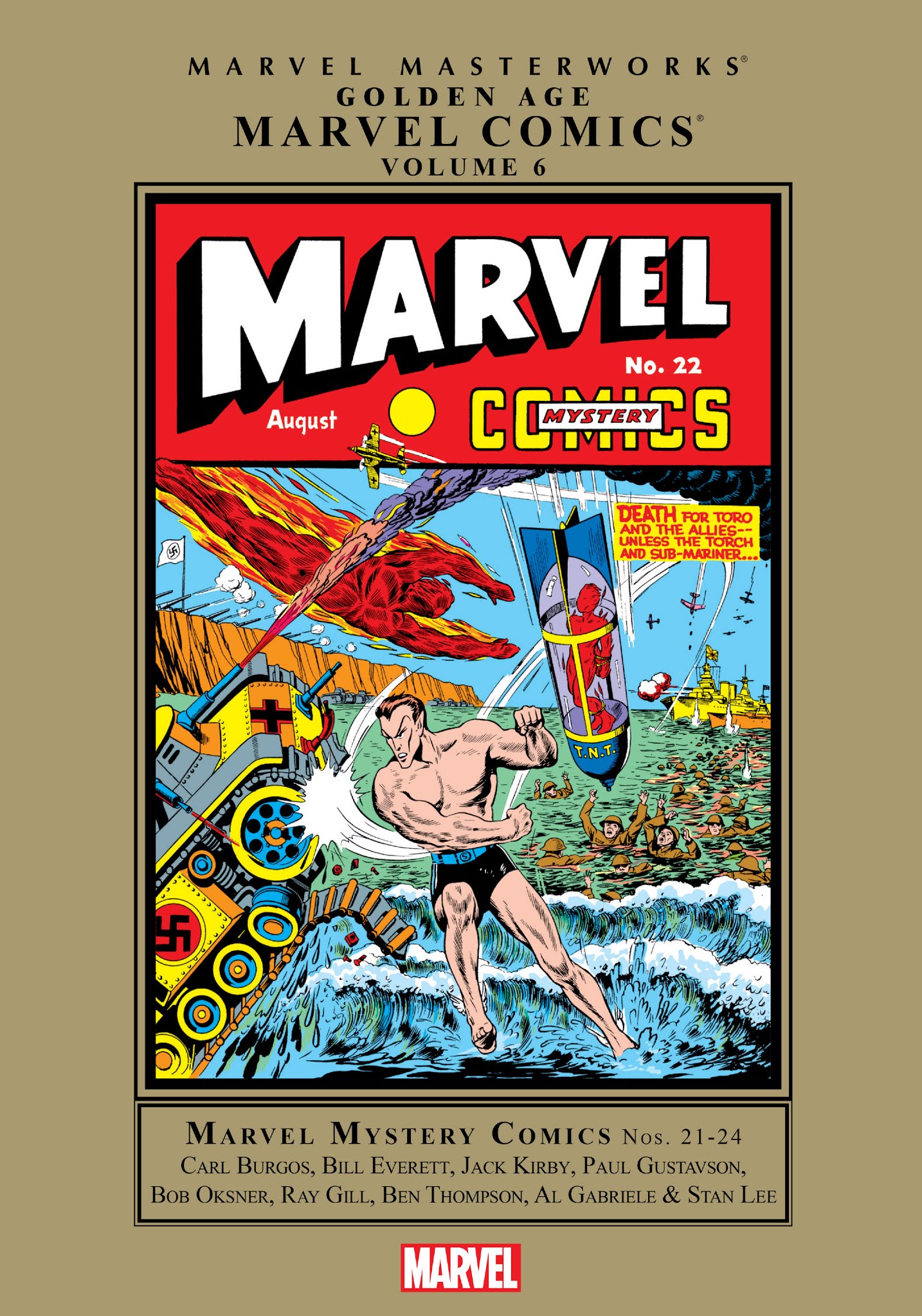 Read online Marvel Masterworks: Golden Age Marvel Comics comic -  Issue # TPB 6 (Part 1) - 1