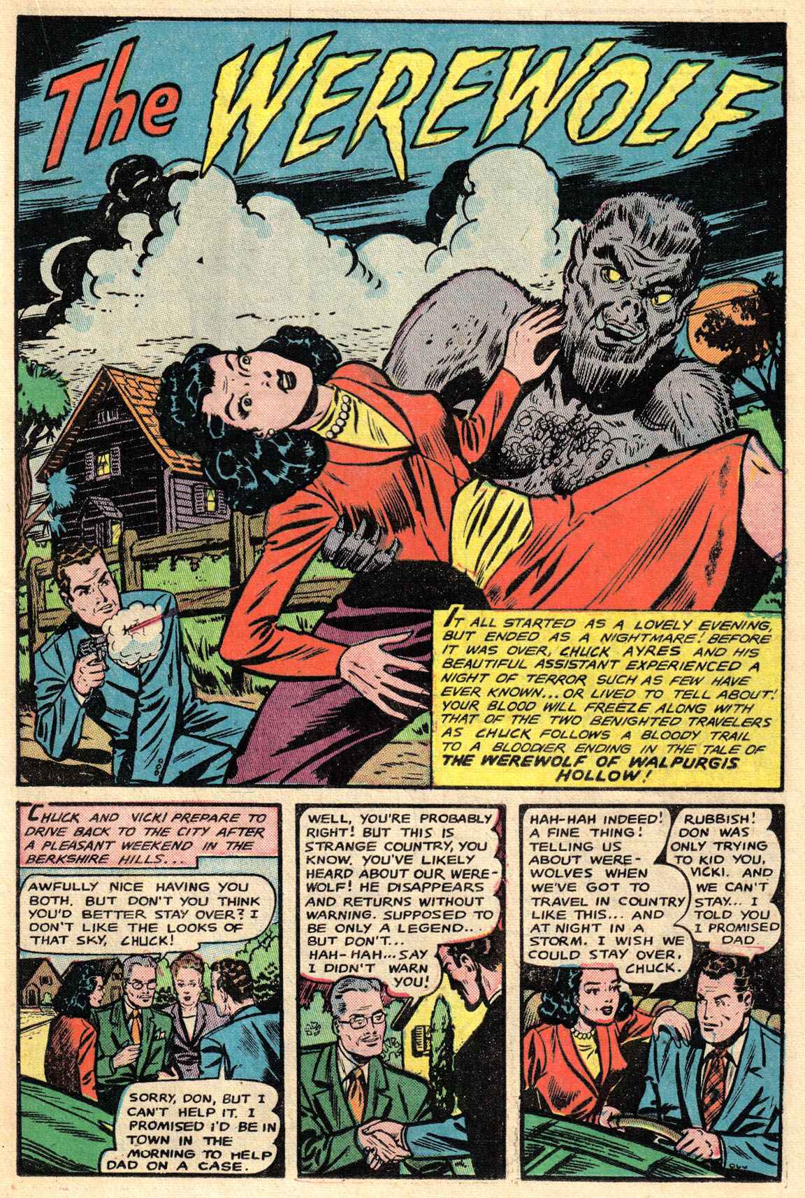 Read online Voodoo (1952) comic -  Issue #1 - 19