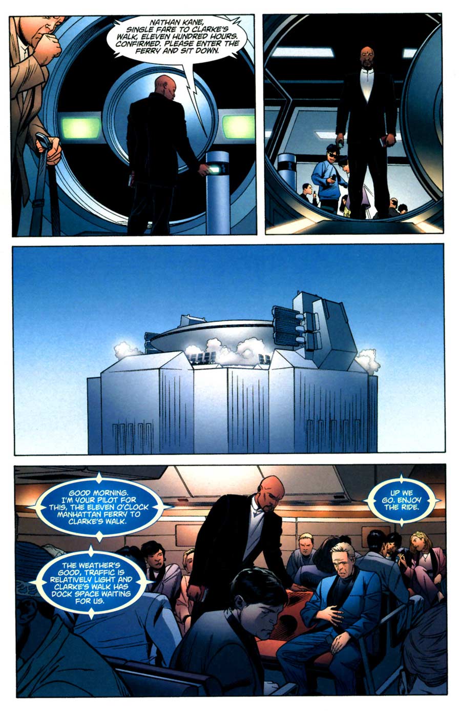 Read online Ocean comic -  Issue #1 - 8