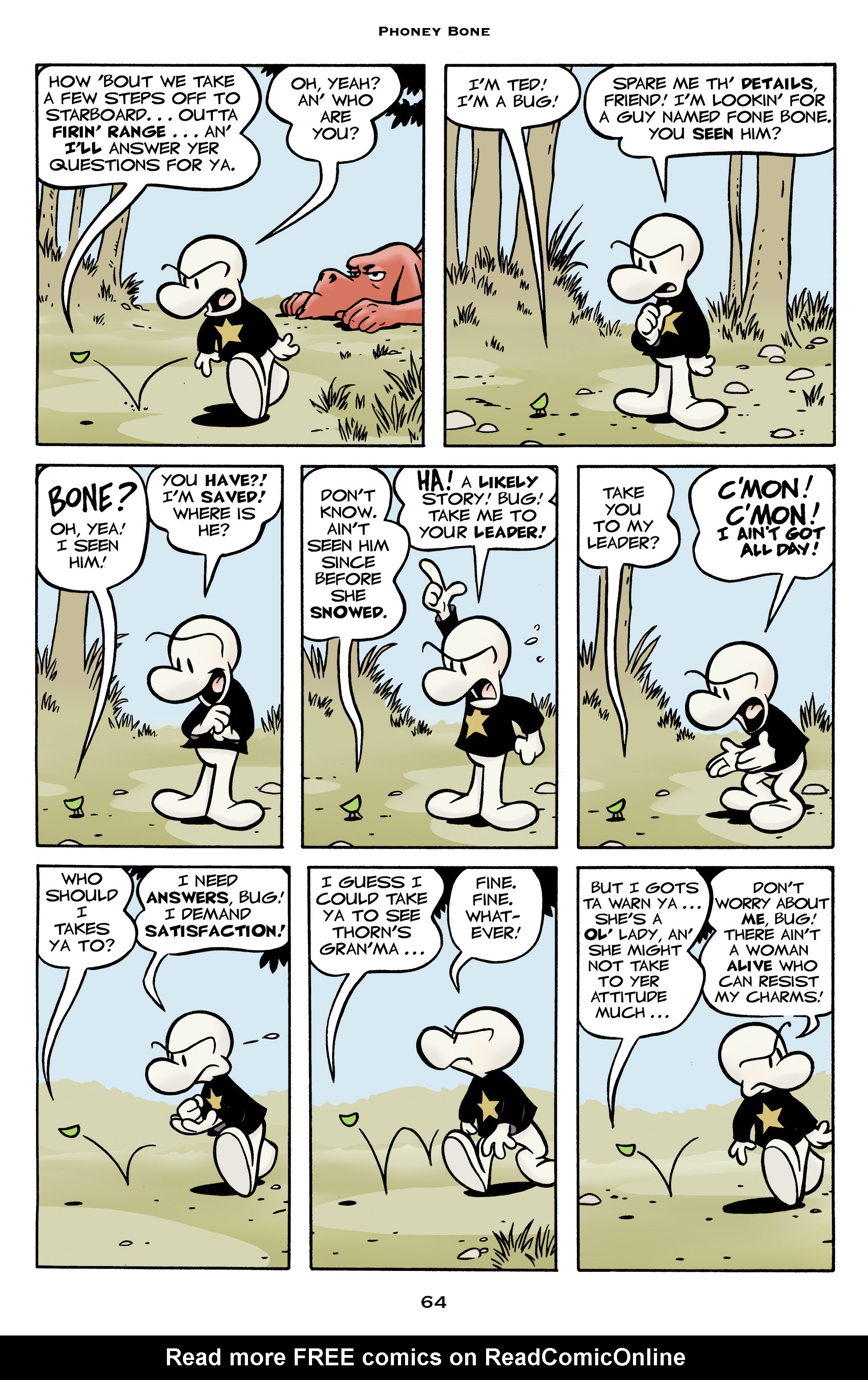 Read online Bone: Out From Boneville comic -  Issue # TPB - 64