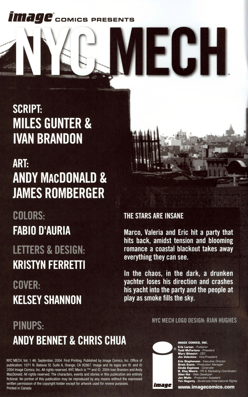 Read online NYC Mech comic -  Issue #6 - 2