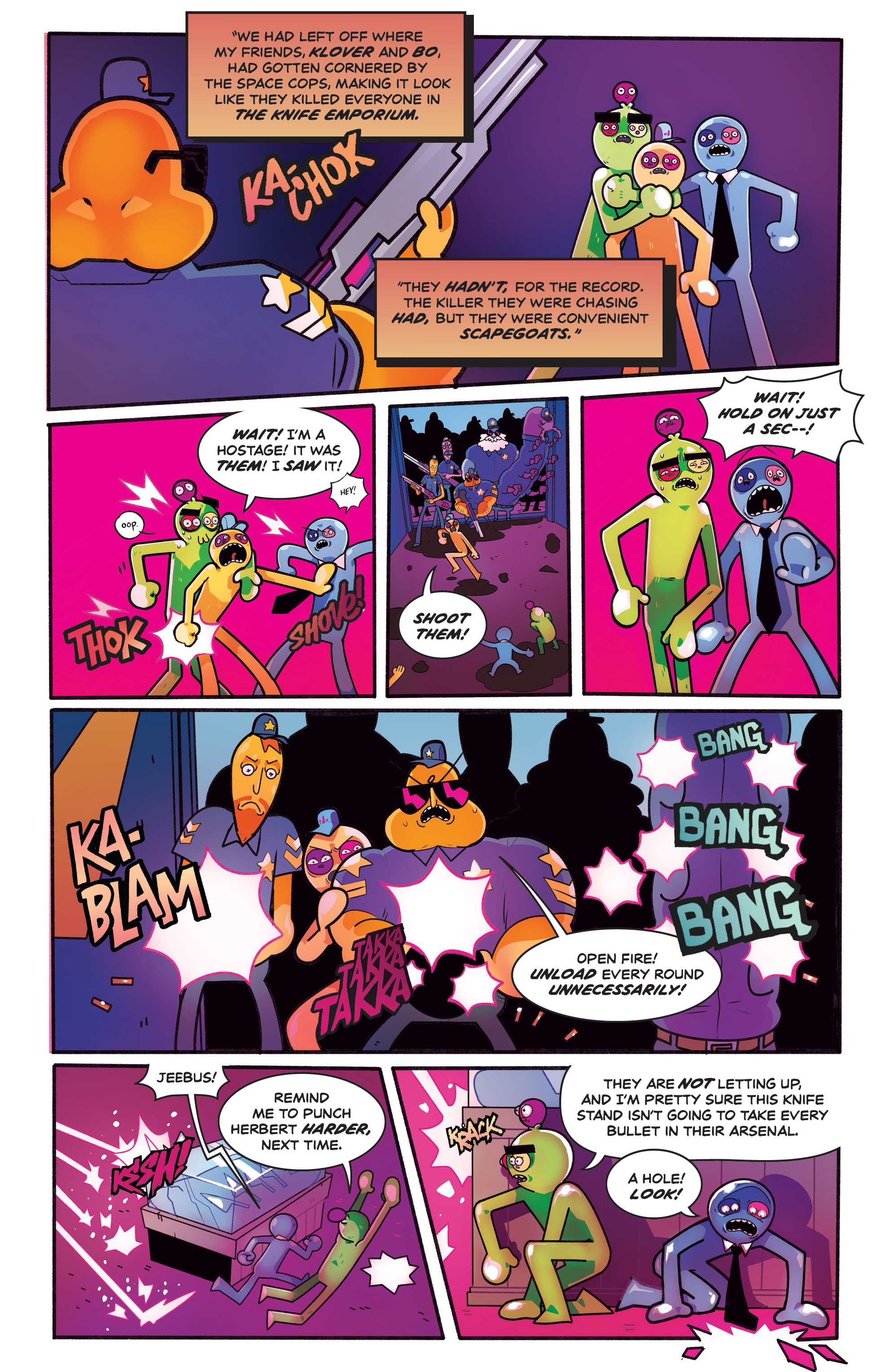 Read online Trover Saves The Universe comic -  Issue #3 - 4