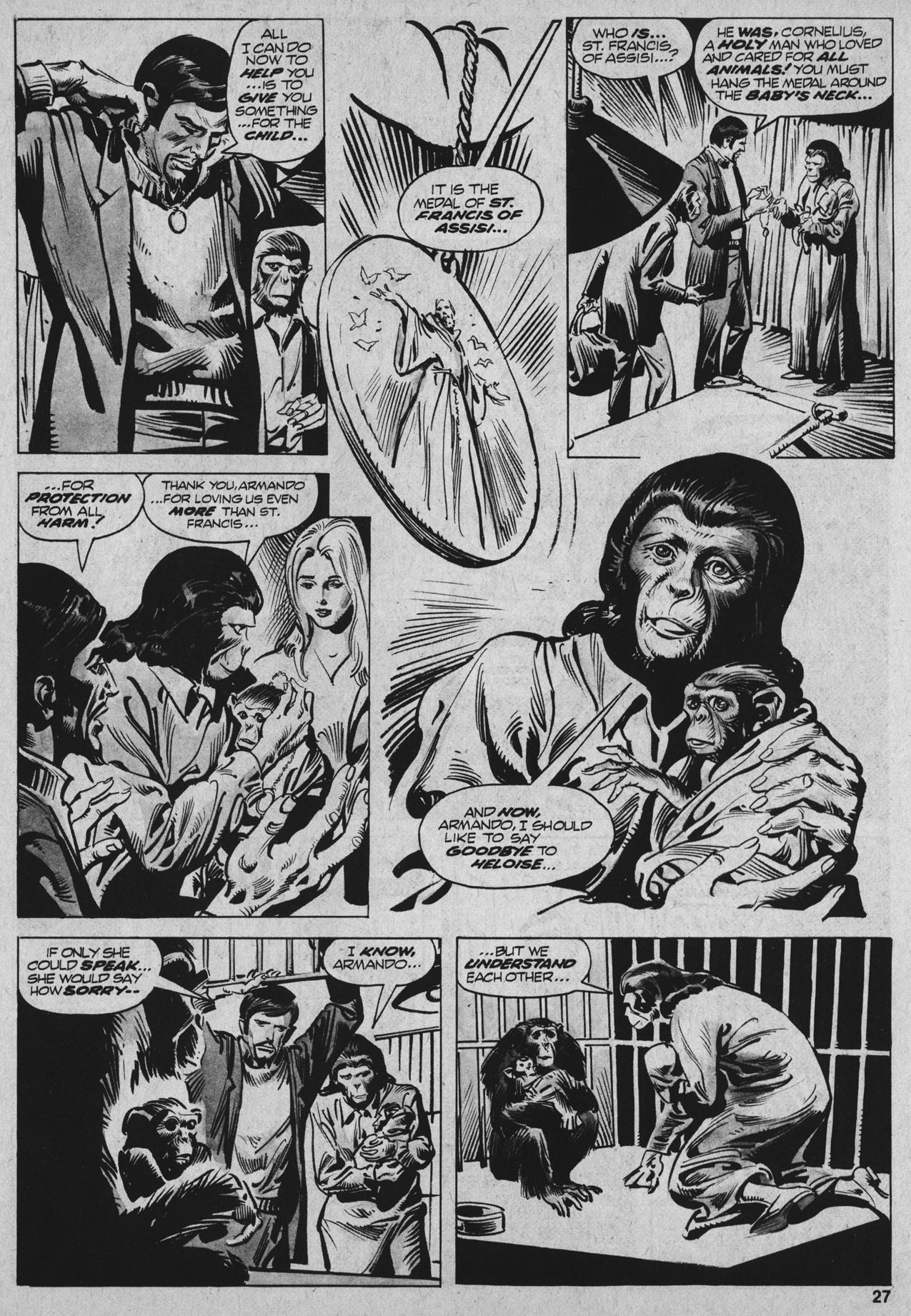 Read online Planet of the Apes comic -  Issue #16 - 27