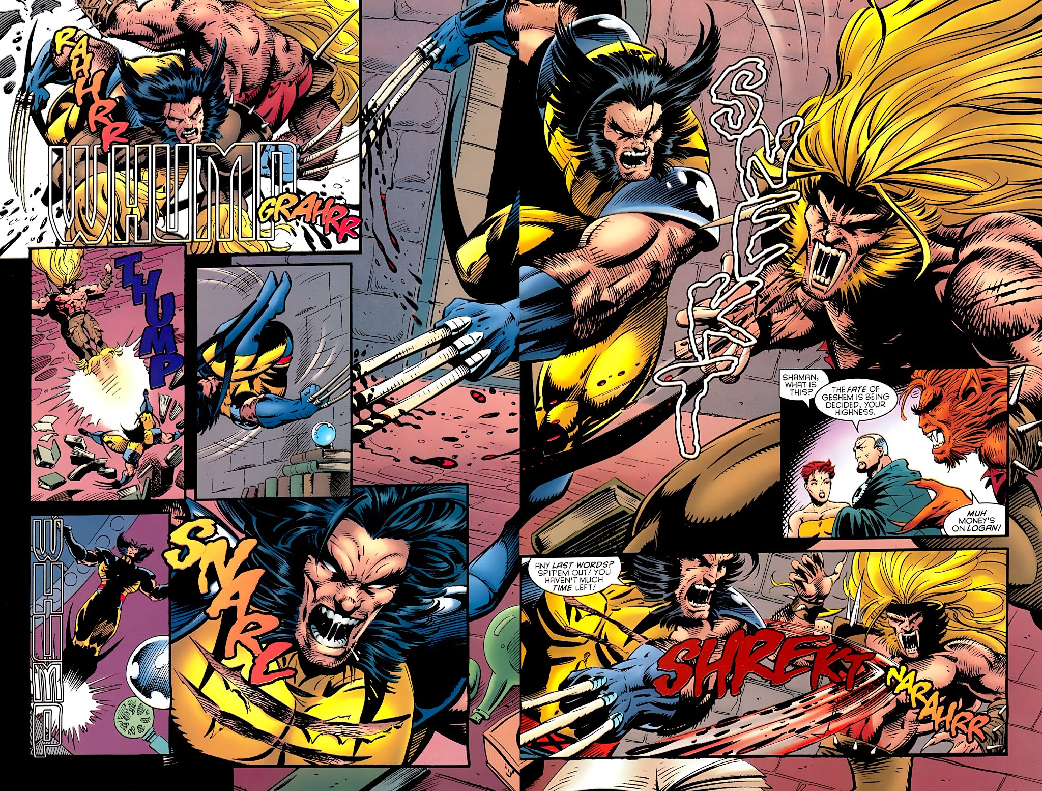 Read online Wolverine: Knight of Terra comic -  Issue # Full - 56