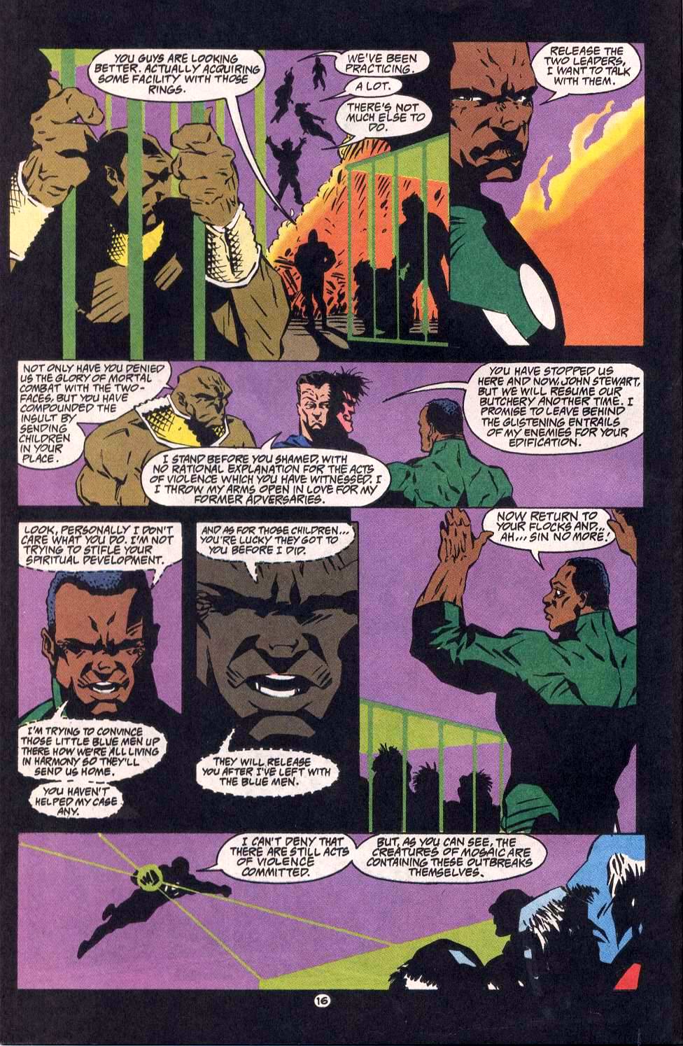 Read online Green Lantern: Mosaic comic -  Issue #10 - 16