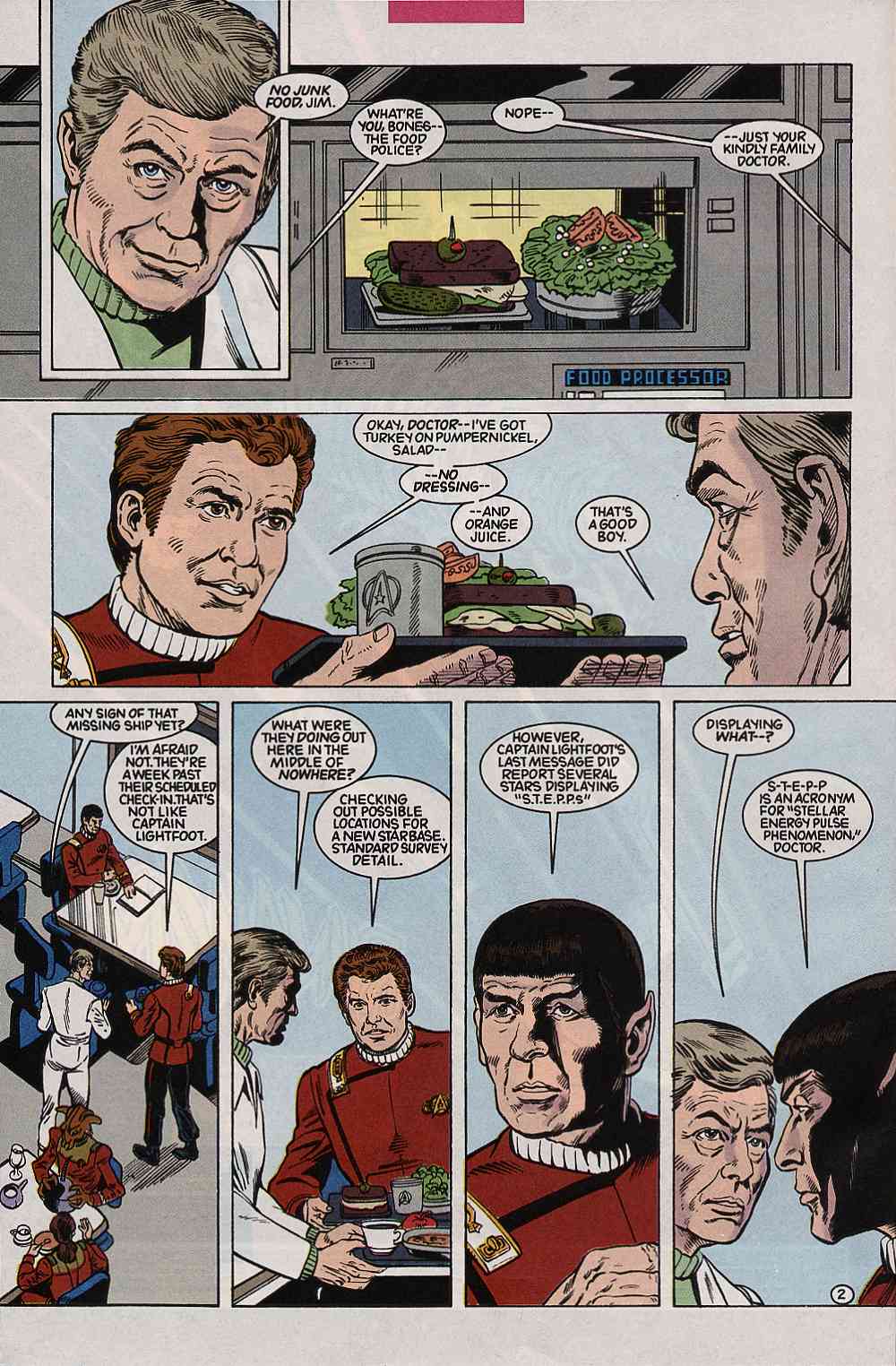 Read online Star Trek (1989) comic -  Issue #41 - 3