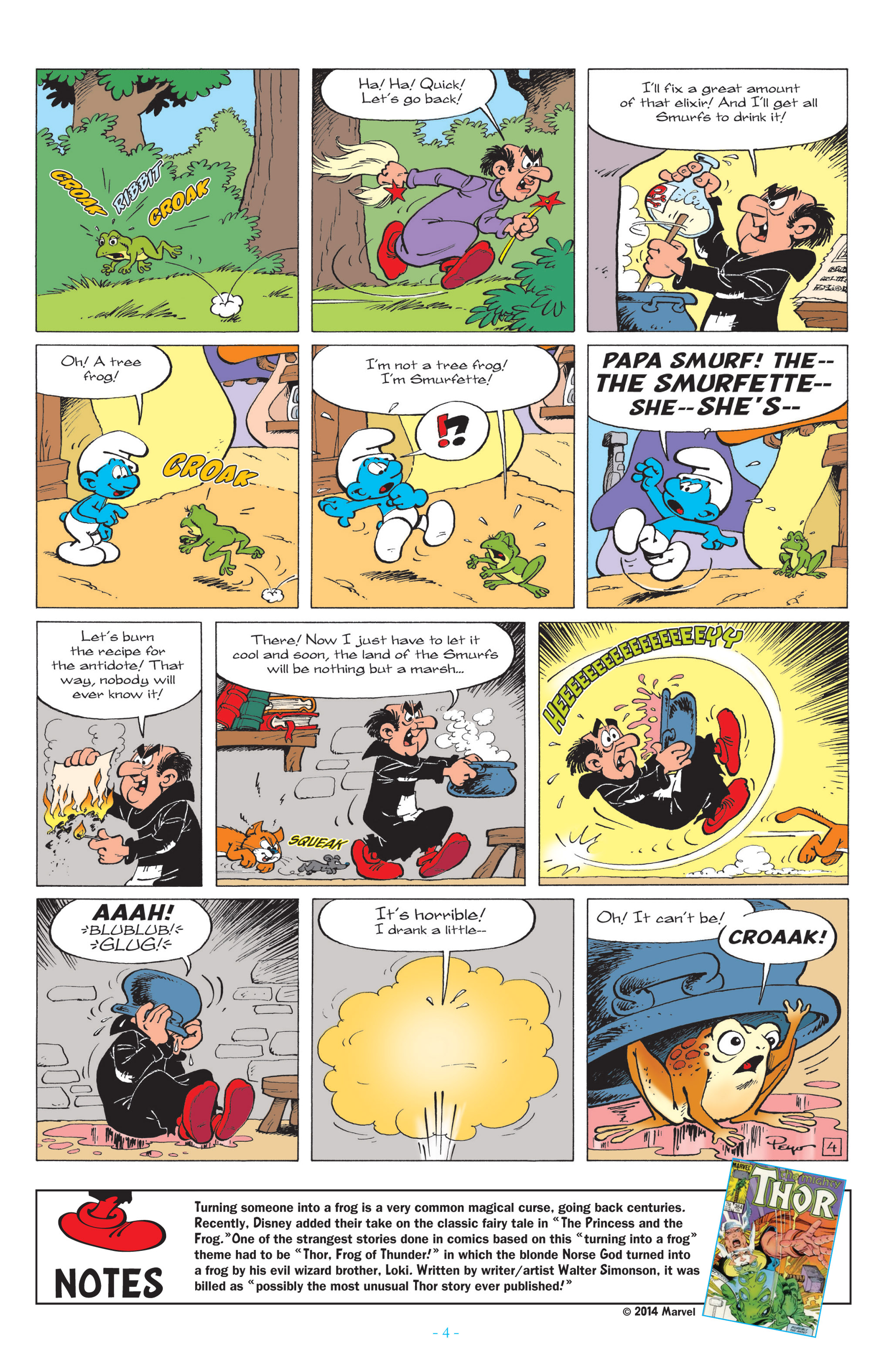 Read online Free Comic Book Day 2014 comic -  Issue # The Smurfs - 6