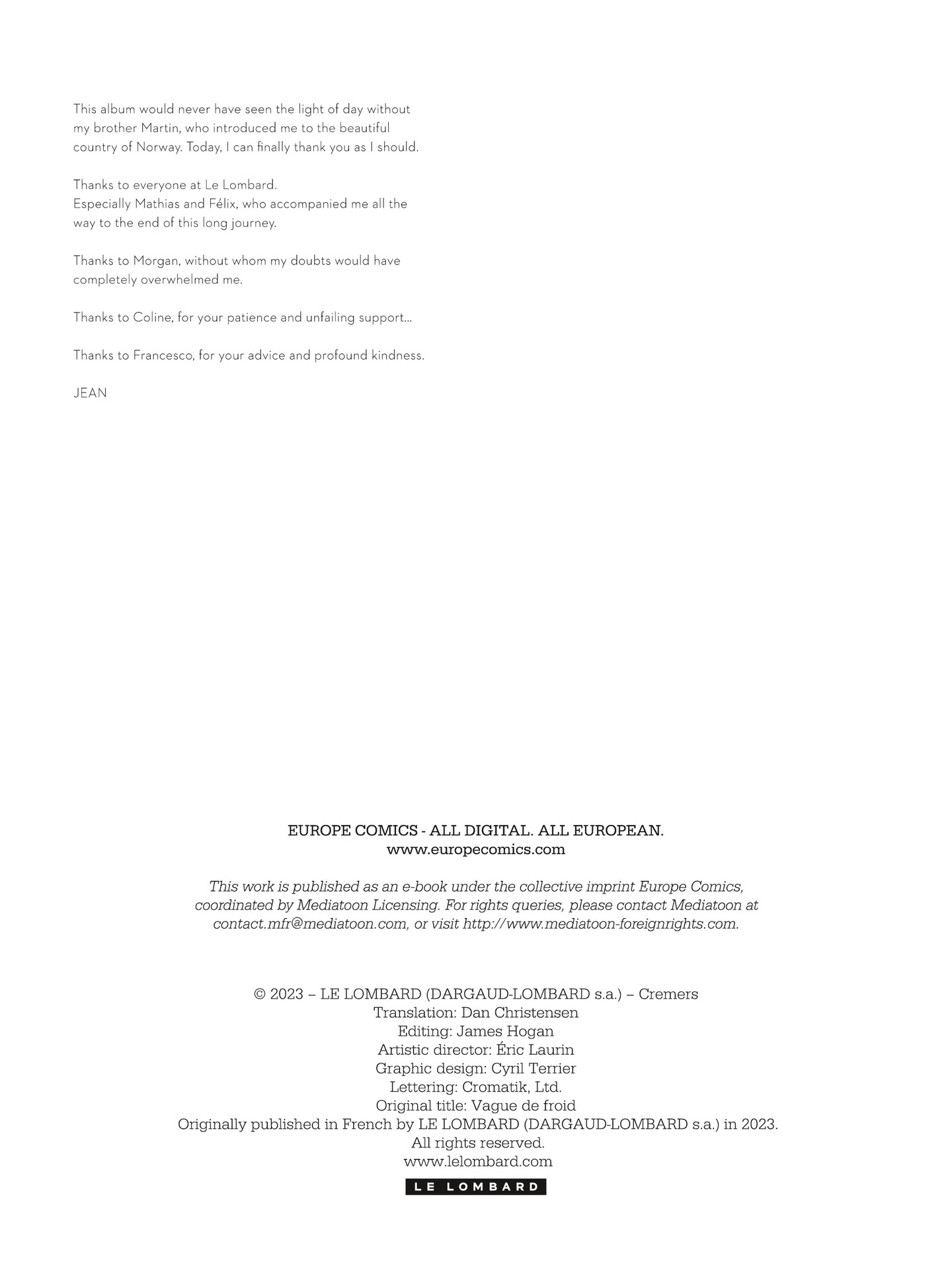 Read online Cold Front comic -  Issue # TPB (Part 3) - 56