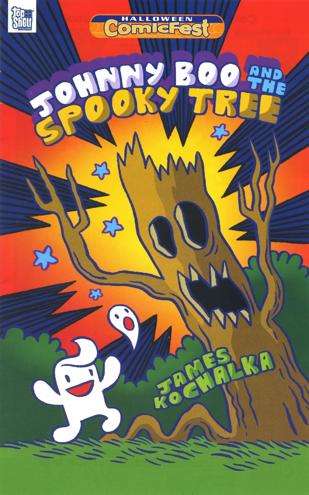 <{ $series->title }} issue Johnny Boo and the Spooky Tree - Page 1