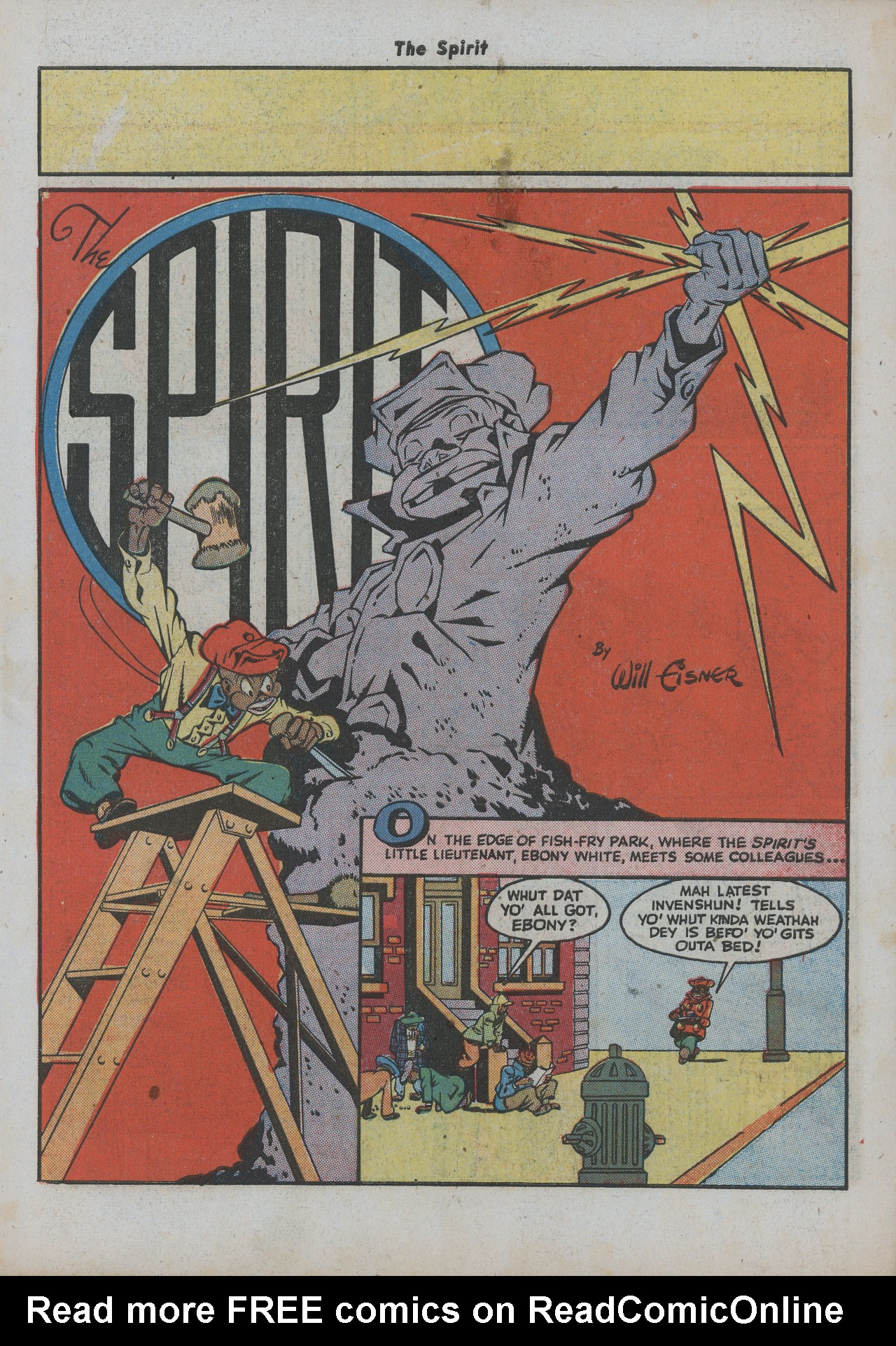 Read online The Spirit (1944) comic -  Issue #11 - 11