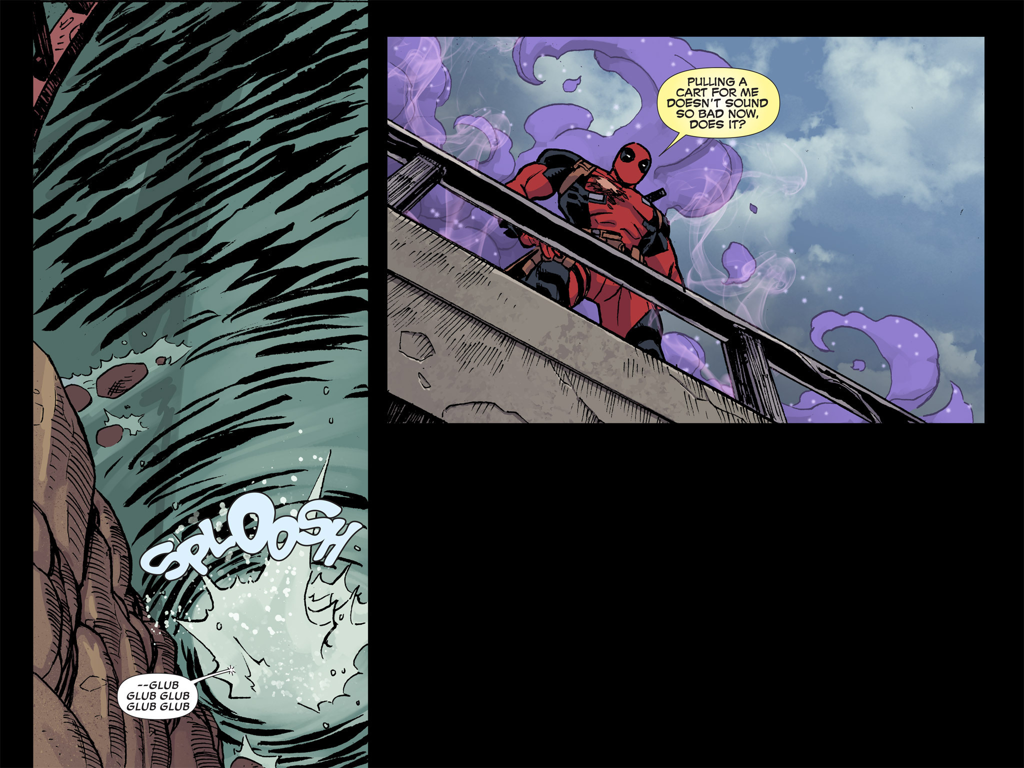 Read online Deadpool: Dracula's Gauntlet comic -  Issue # Part 3 - 33