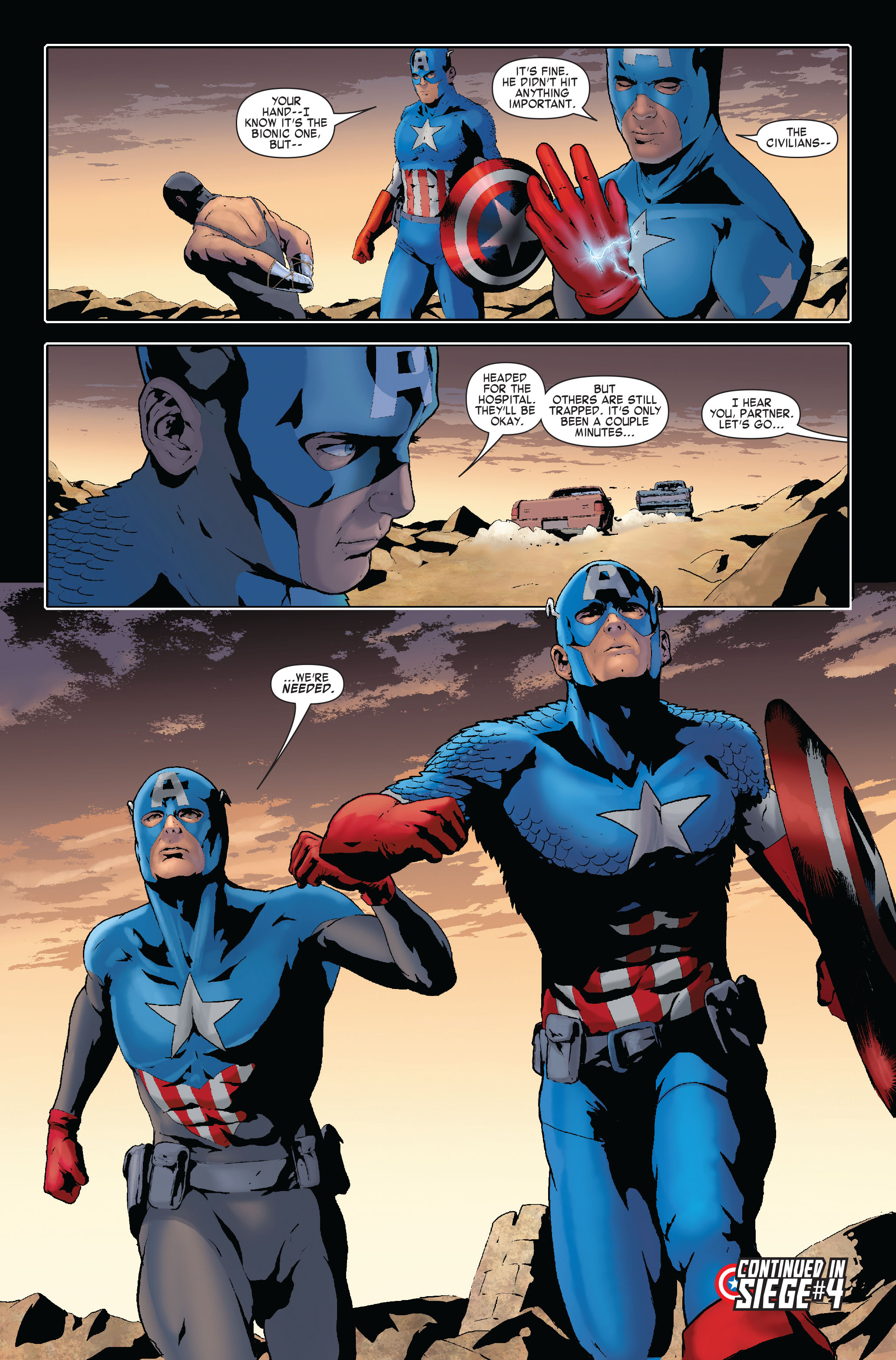 Read online Siege: Captain America comic -  Issue # Full - 23