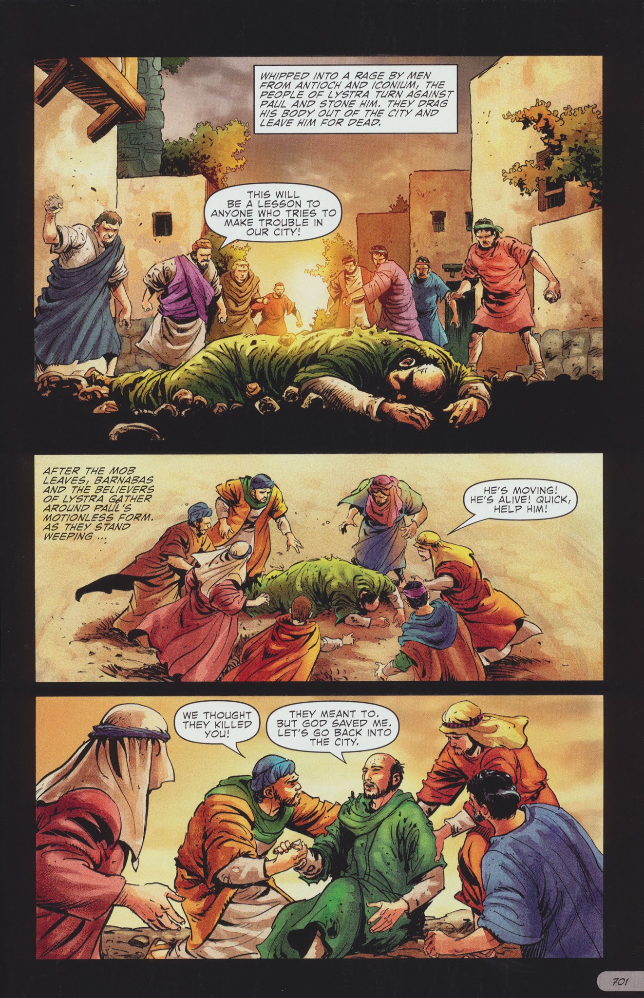 Read online The Action Bible comic -  Issue # TPB 2 - 324