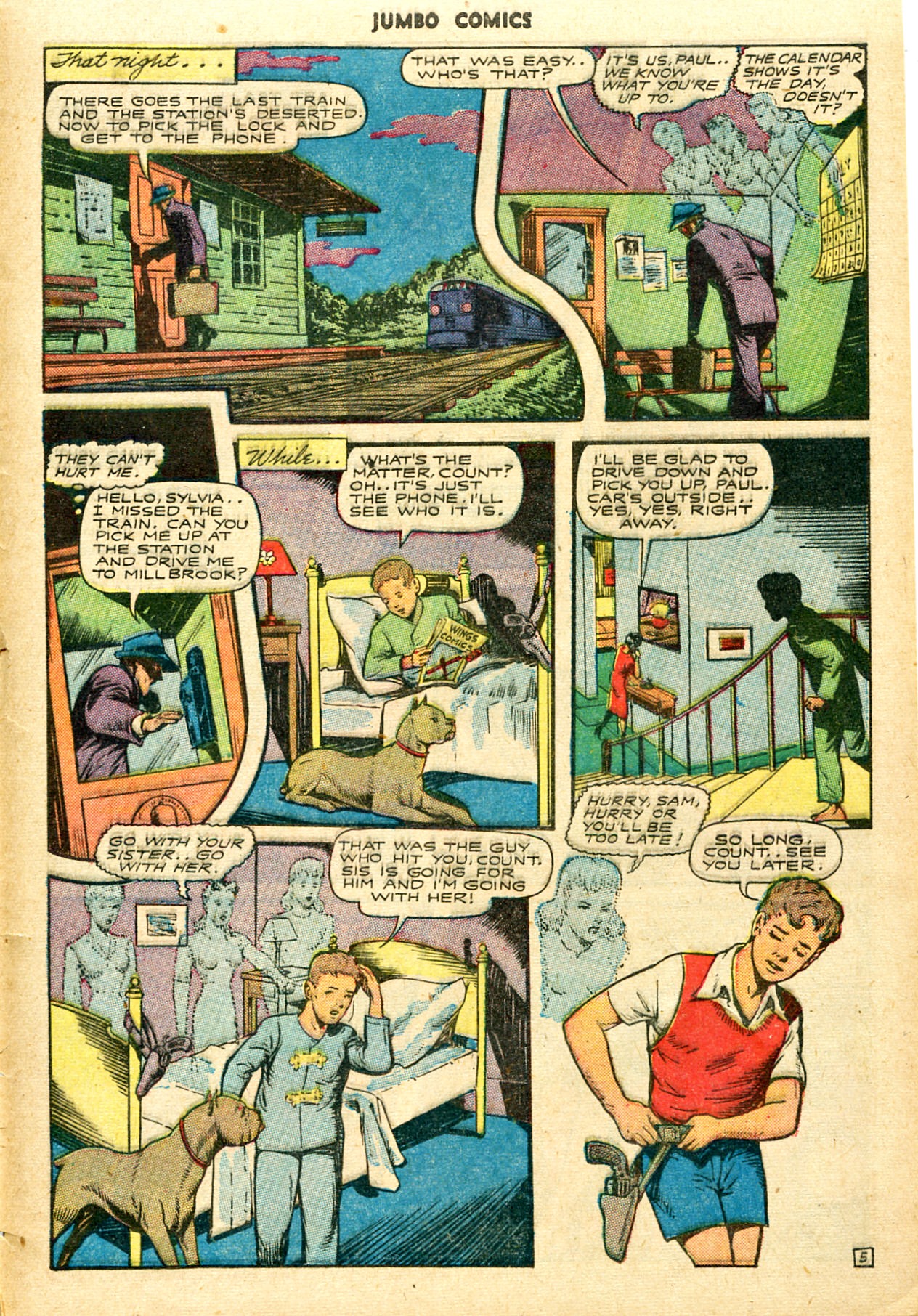 Read online Jumbo Comics comic -  Issue #79 - 31