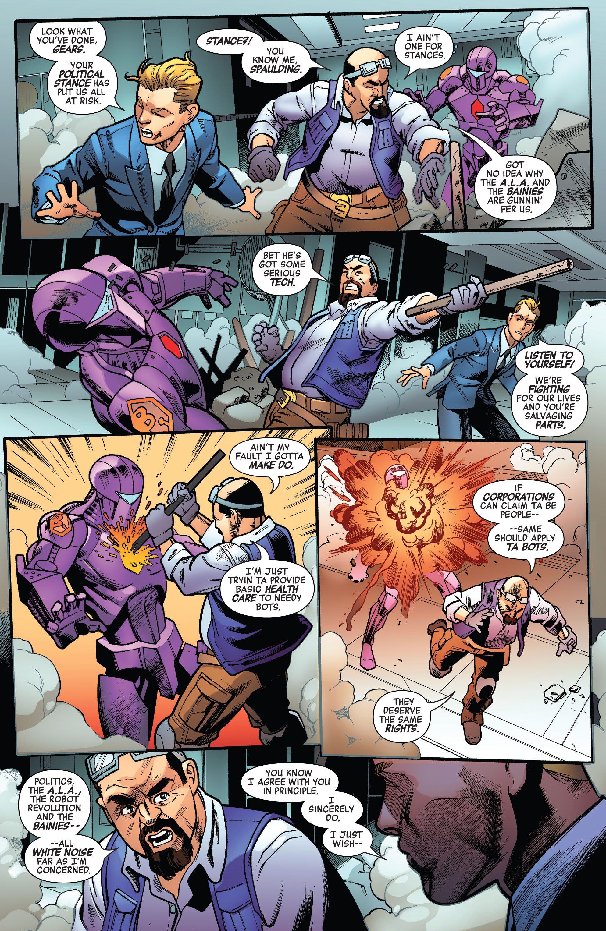 Read online 2020 Machine Man comic -  Issue #2 - 29