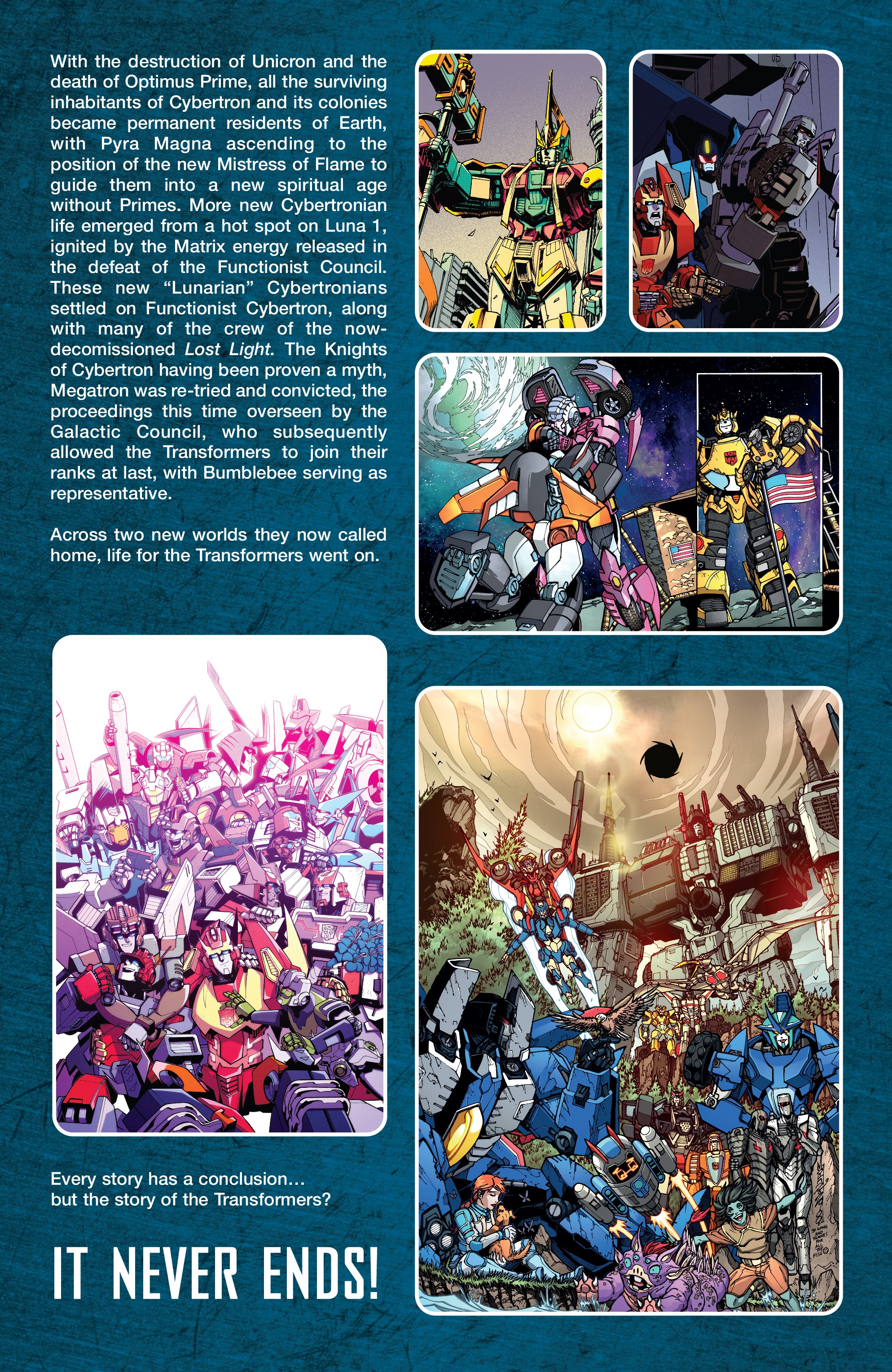 Read online Transformers: Historia comic -  Issue # Full - 42
