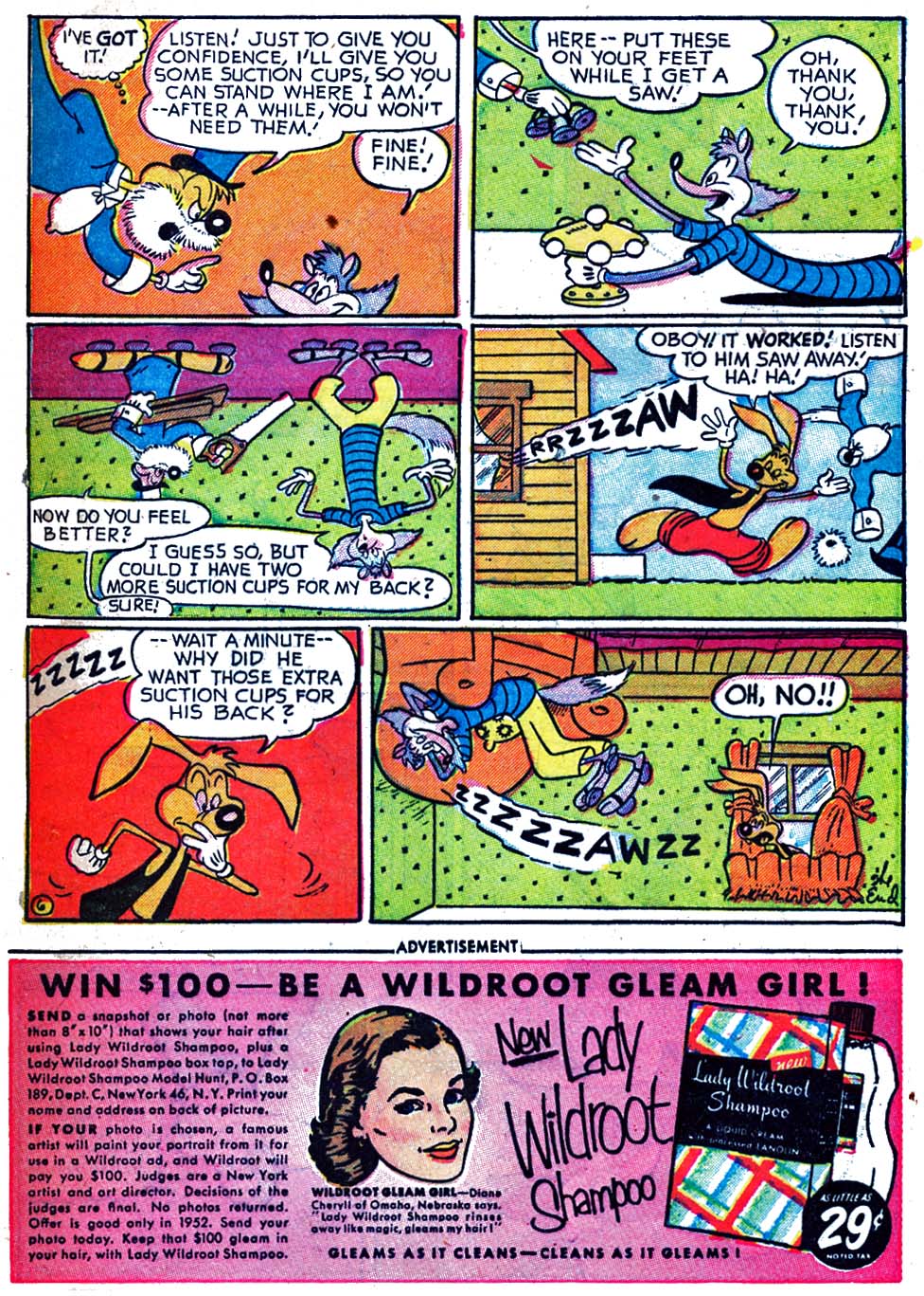 Read online Comic Cavalcade comic -  Issue #53 - 60