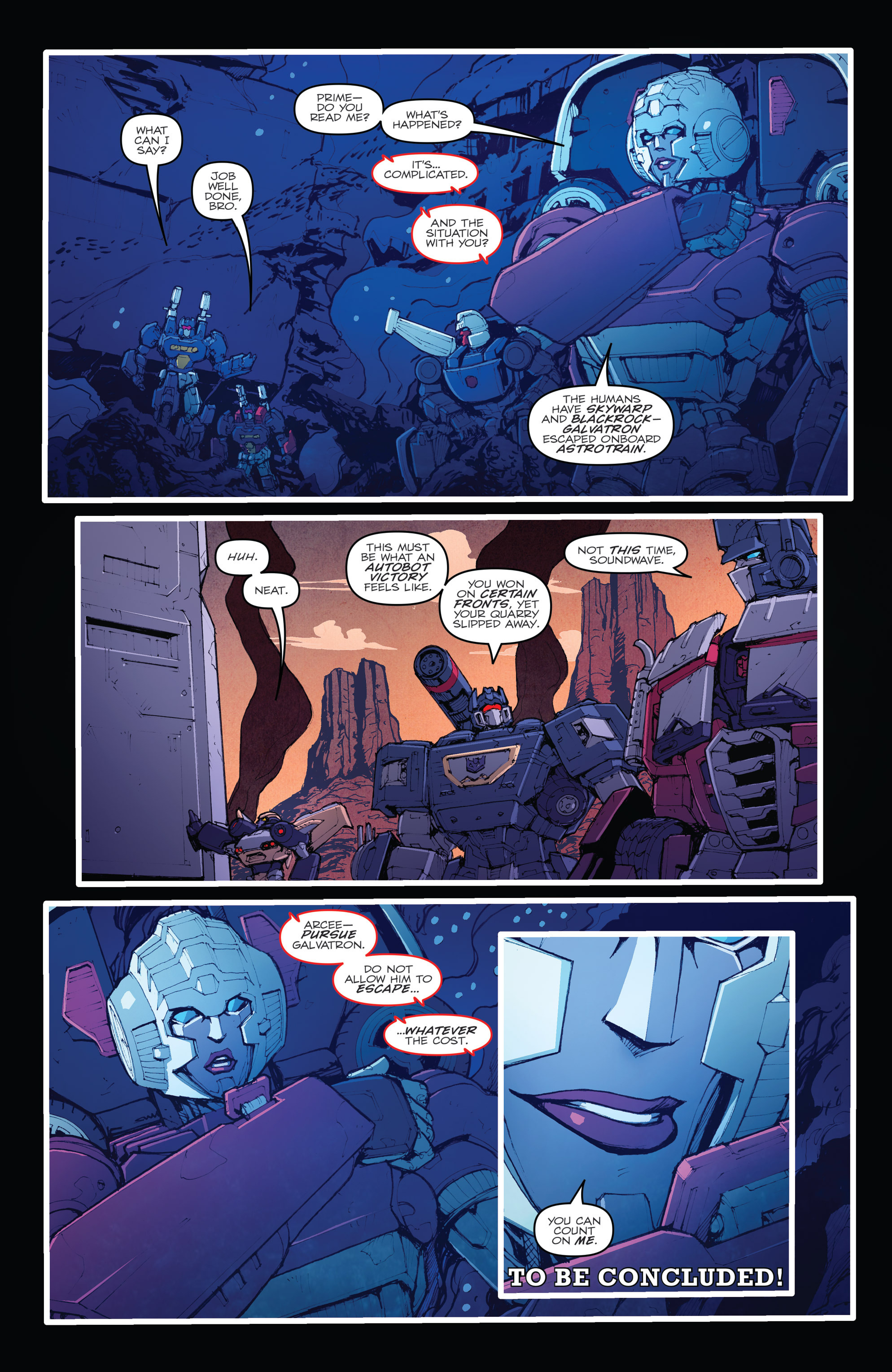 Read online The Transformers (2014) comic -  Issue #54 - 23