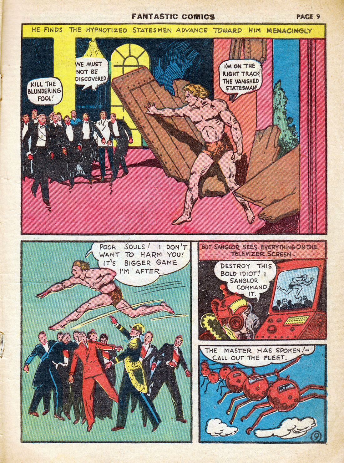 Read online Fantastic Comics comic -  Issue #7 - 11