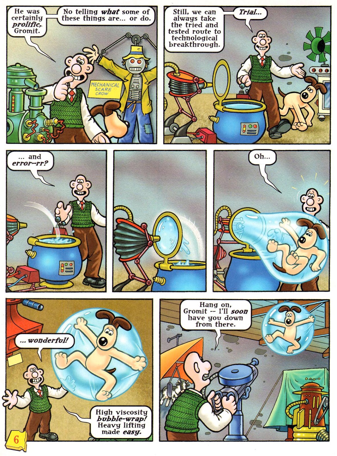 Wallace & Gromit Comic issue 11 - Page 6