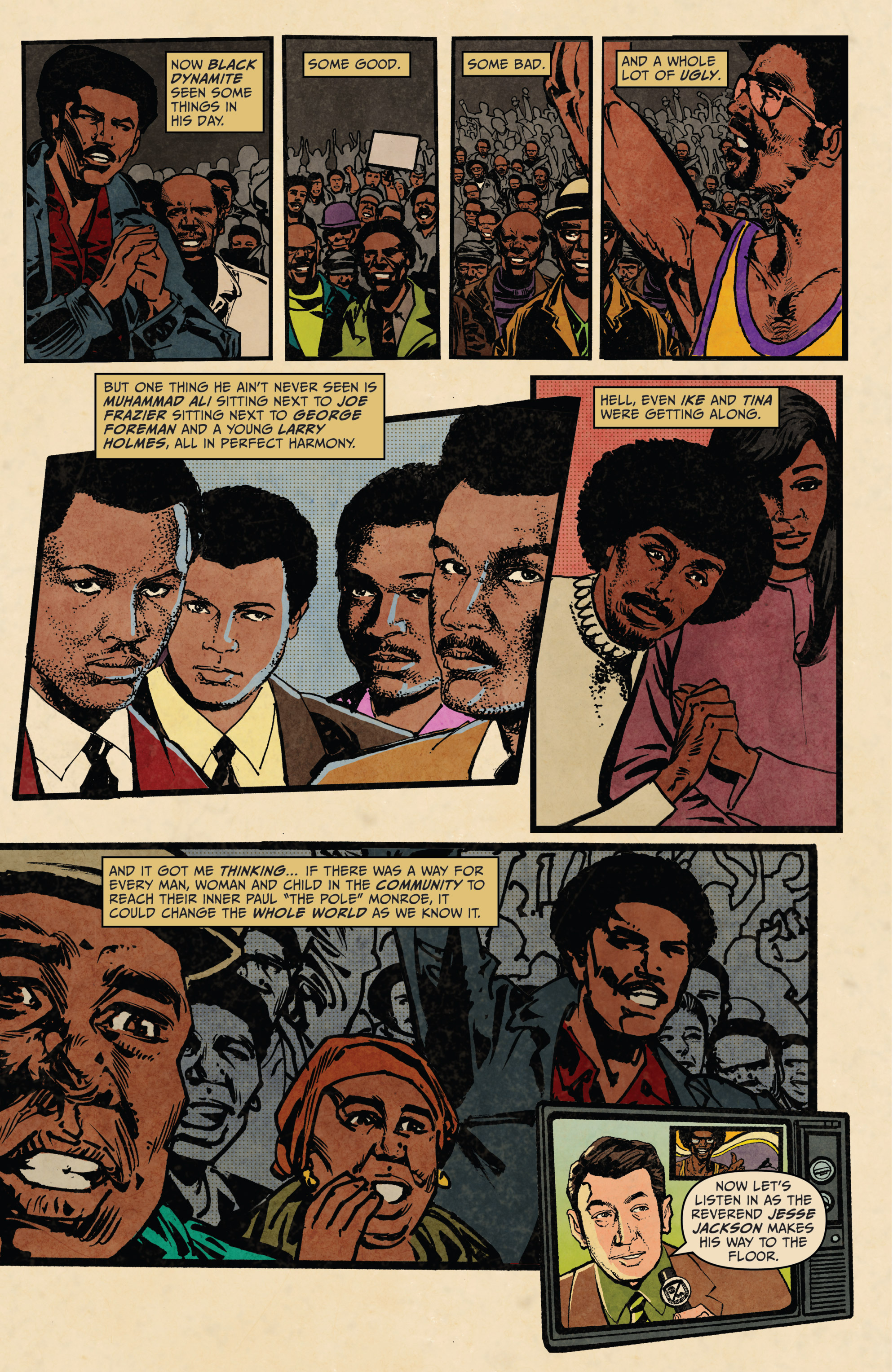 Read online Black Dynamite comic -  Issue #4 - 4