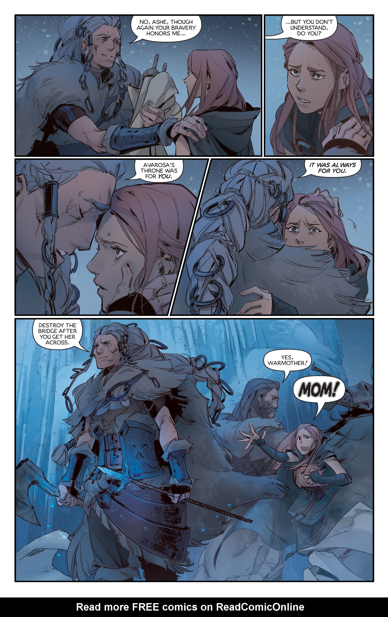 Read online League of Legends: Ashe: Warmother Special Edition comic -  Issue #2 - 7
