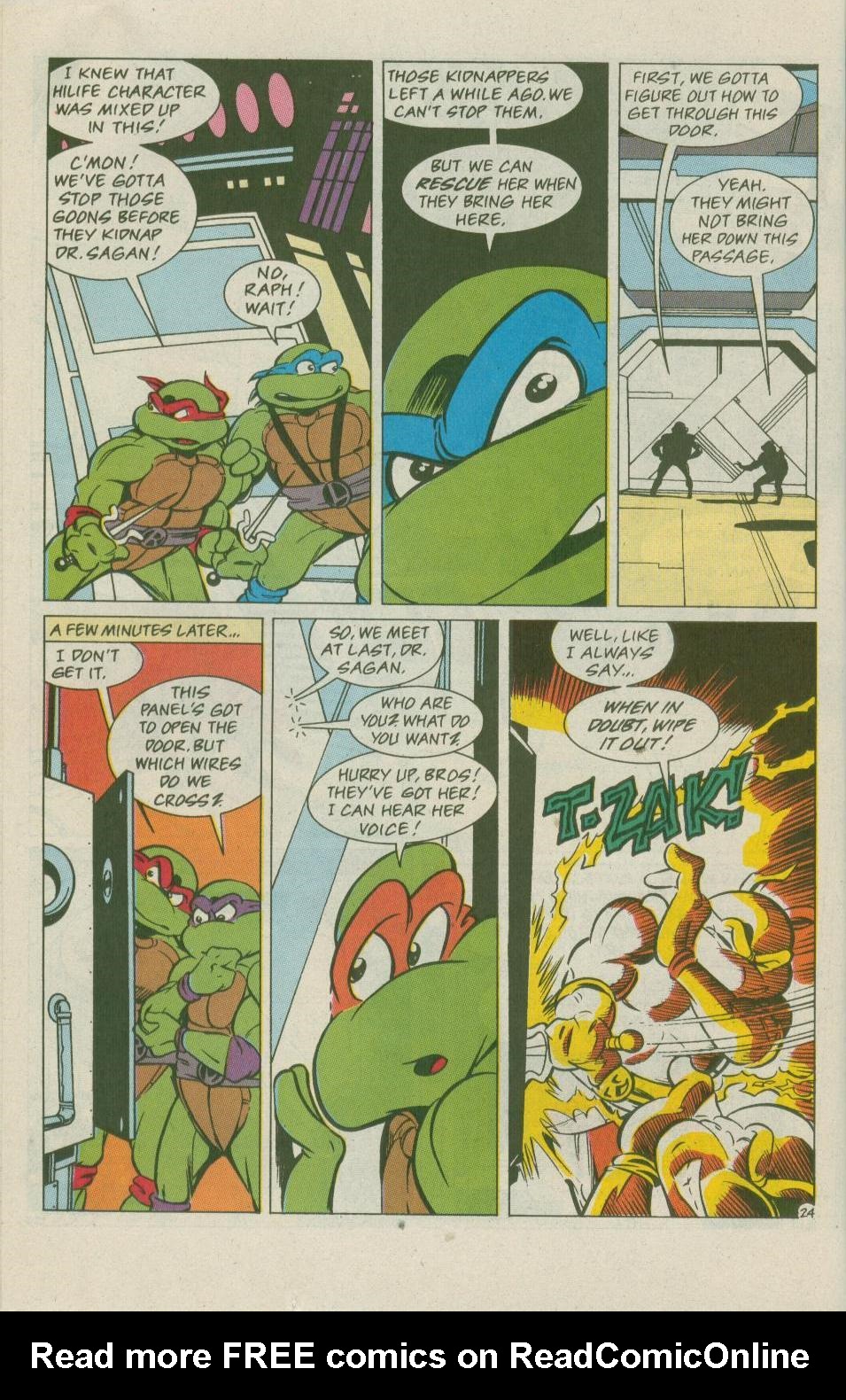 Read online Teenage Mutant Ninja Turtles Adventures (1989) comic -  Issue # _Special 2 - 24