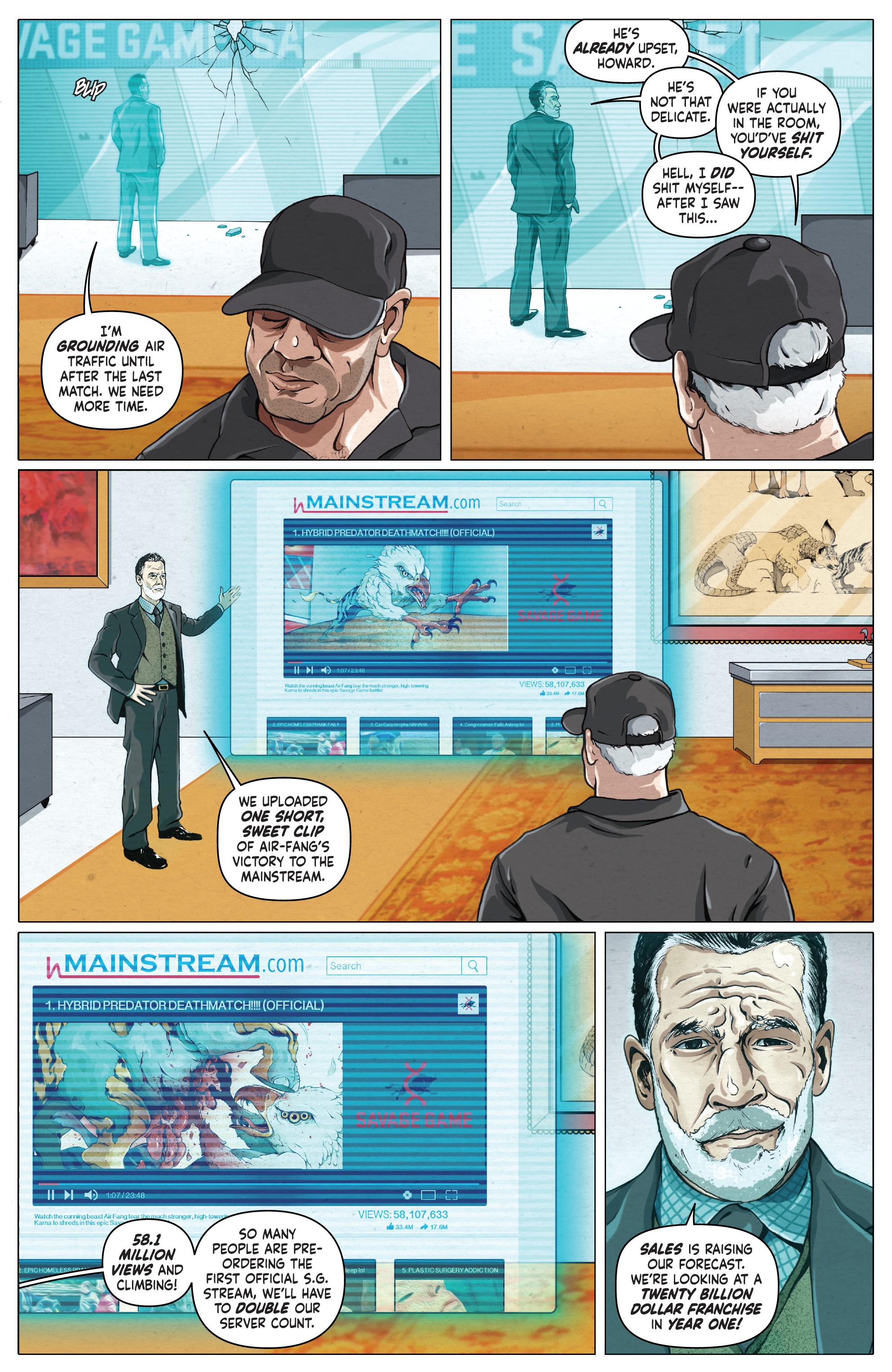 Read online Savage Game comic -  Issue # Full - 22