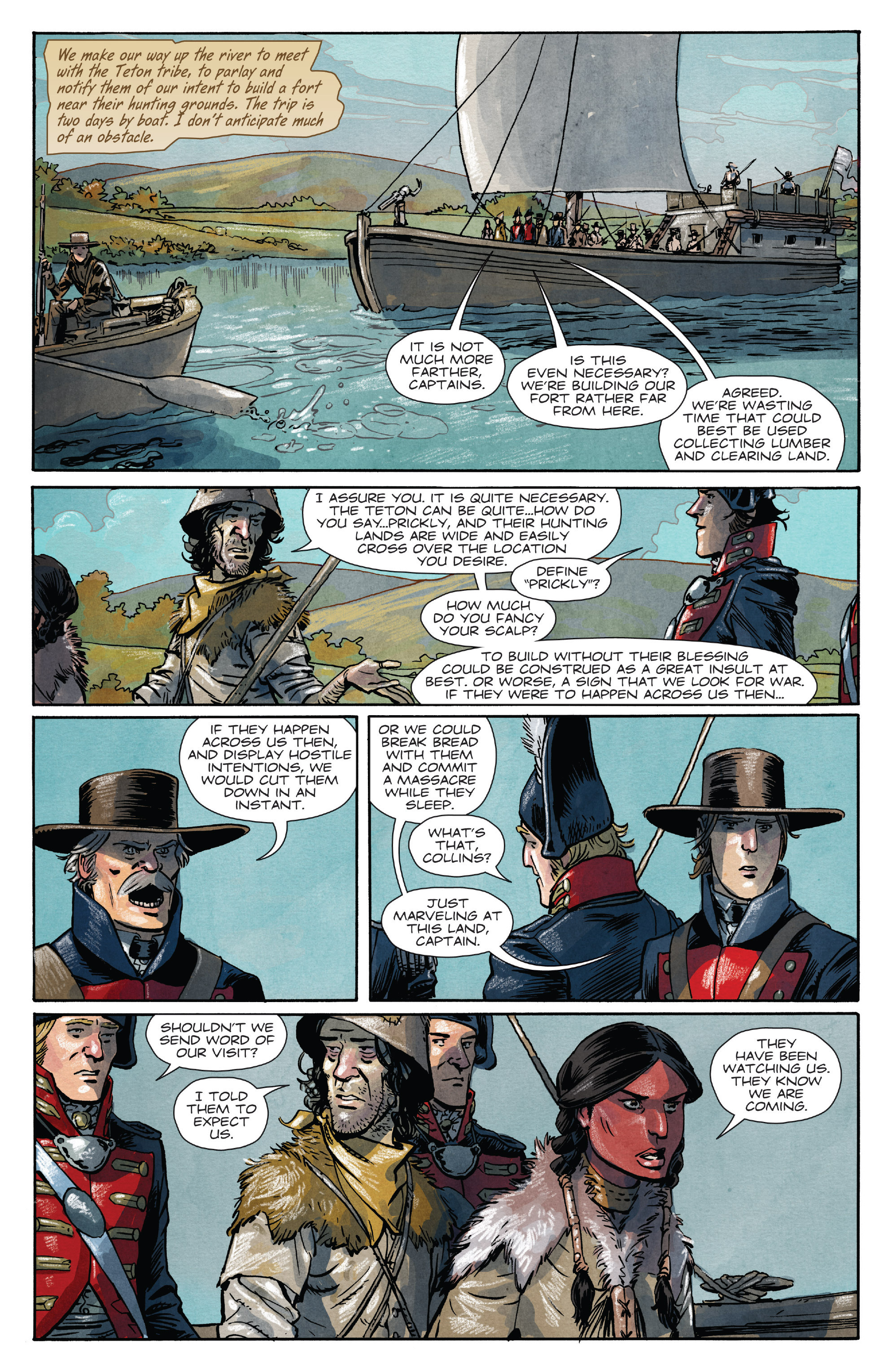 Read online Manifest Destiny comic -  Issue #23 - 7