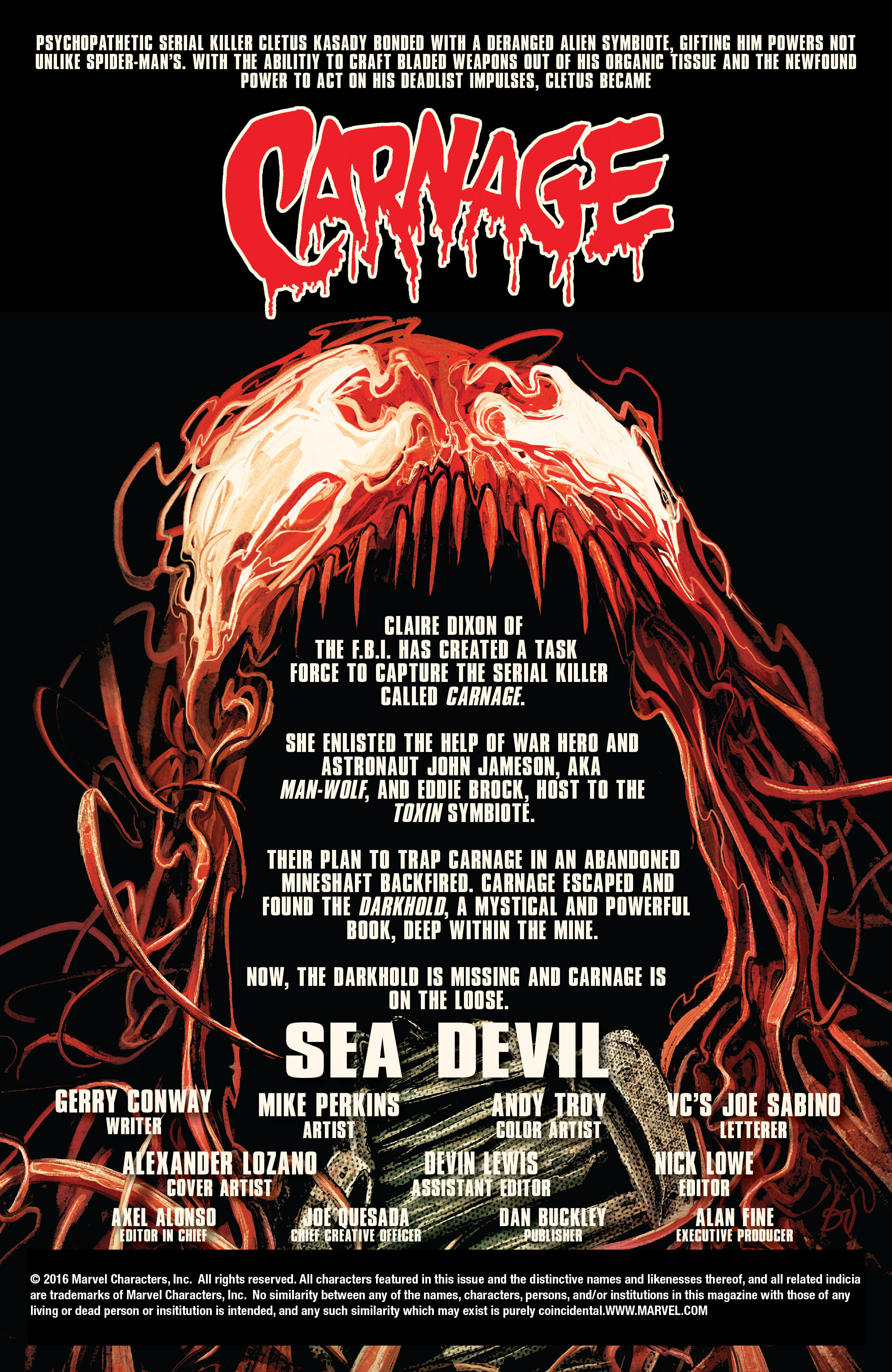 Read online Carnage (2016) comic -  Issue #6 - 5