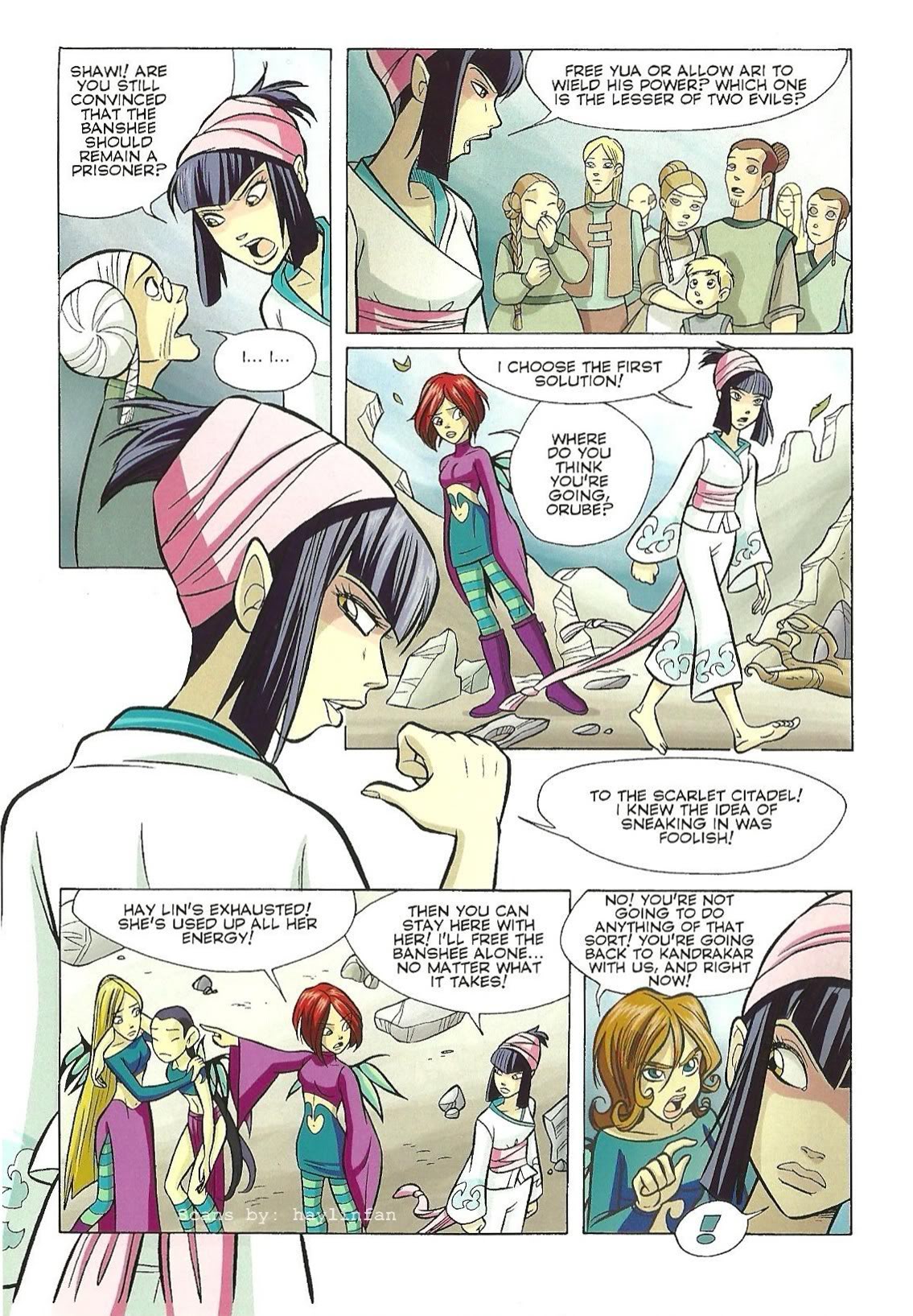Read online W.i.t.c.h. comic -  Issue #29 - 52